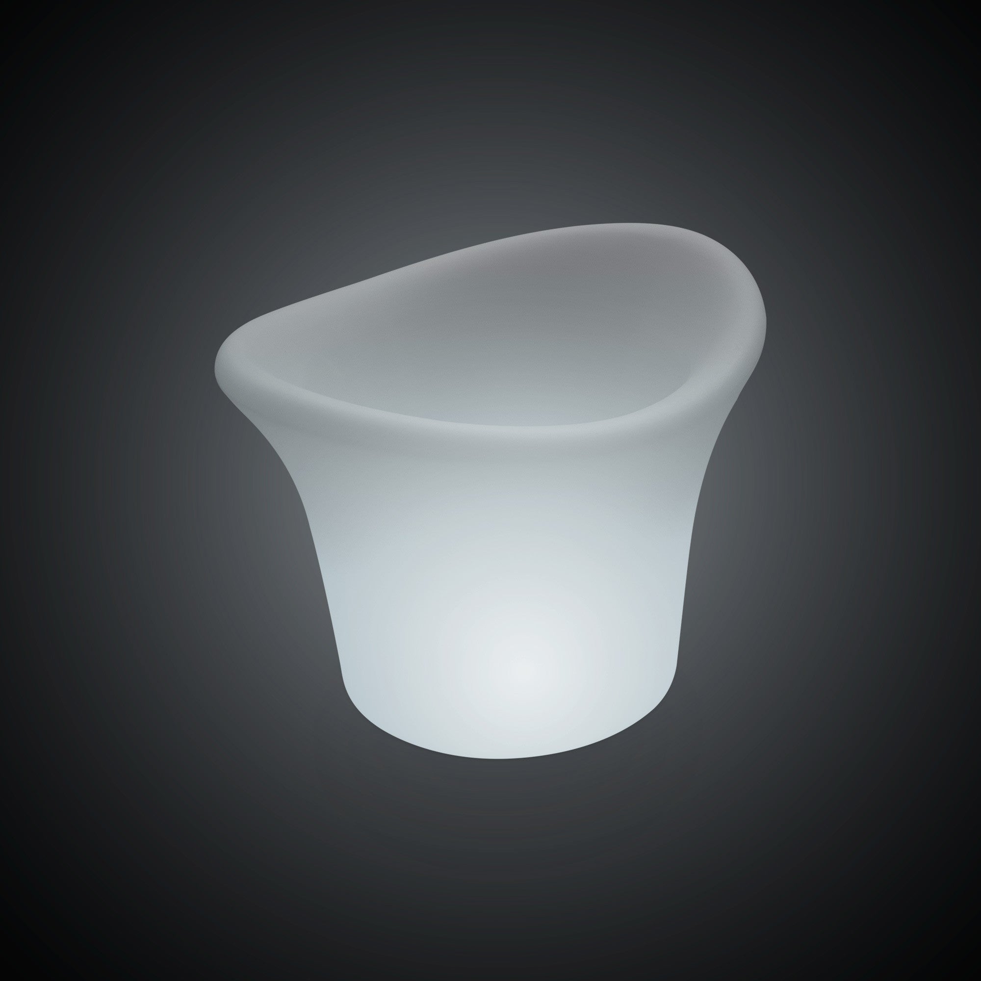 Cubitera LED RGBW - 6W - Ø 38 cm - Recargable
