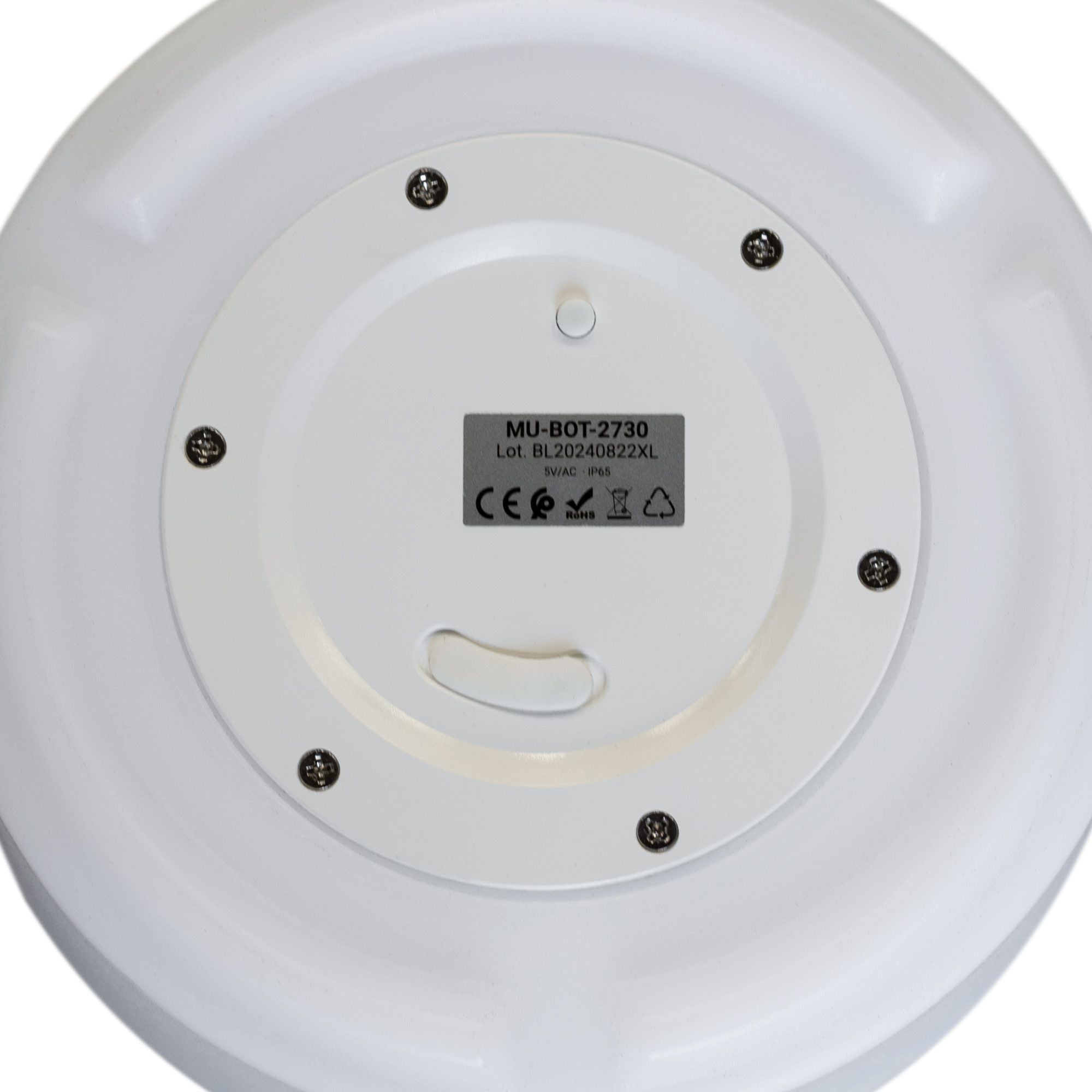 Cubitera LED RGBW - 6W - Ø 29 cm - Recargable