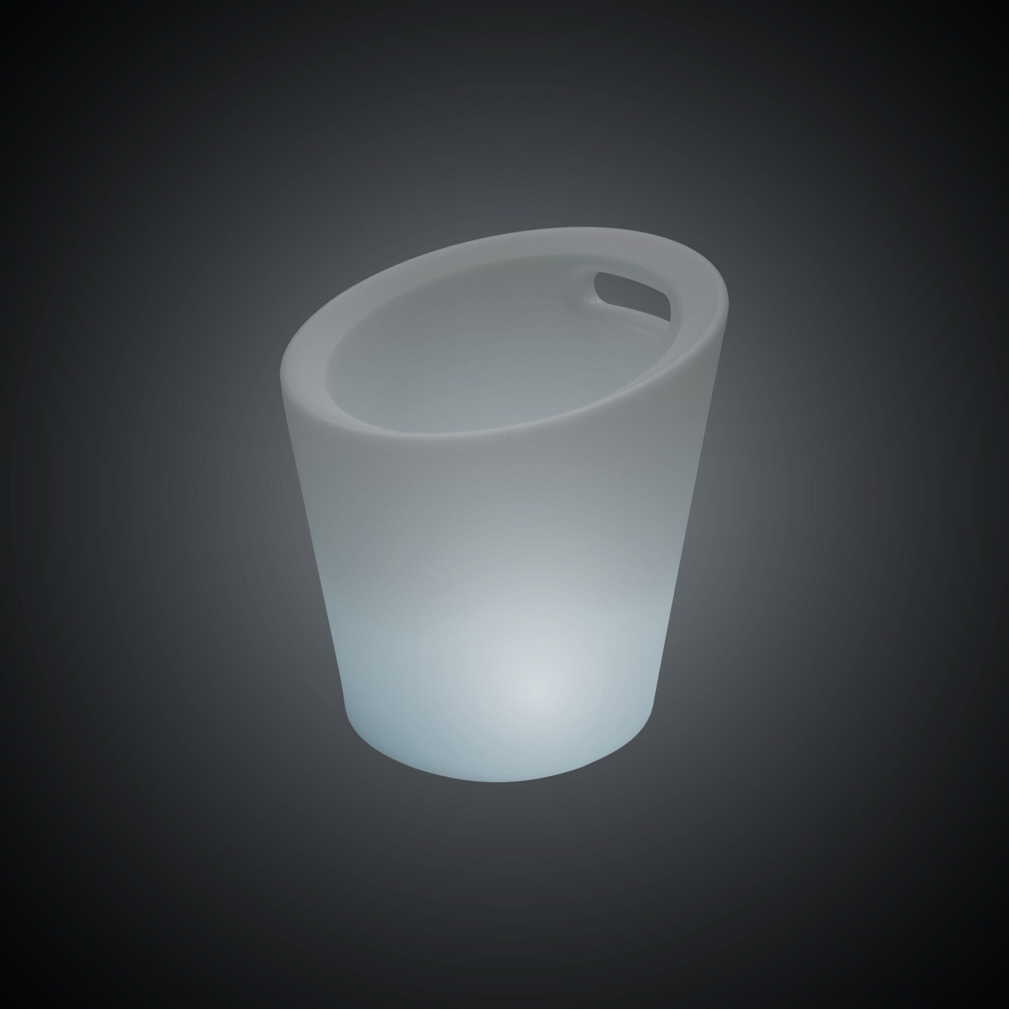 Cubitera LED RGBW - 6W - Ø 29 cm - Recargable