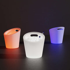 Cubitera LED RGBW - 6W - Ø 29 cm - Recargable