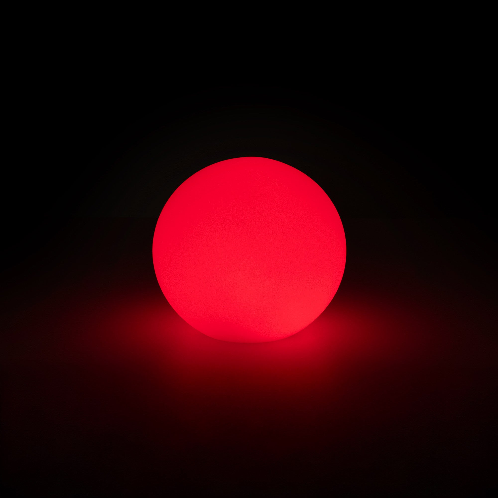 Lámpara de mesa o suelo esfera exterior - RGBW - 1W - Ø20cm - Recargable