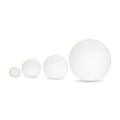 Lámpara de mesa o suelo esfera exterior - RGBW - 1W - Ø12cm - Recargable