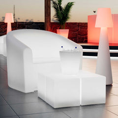 Lámpara de pie LED RGBW - 64W - Recargable - 120 cm