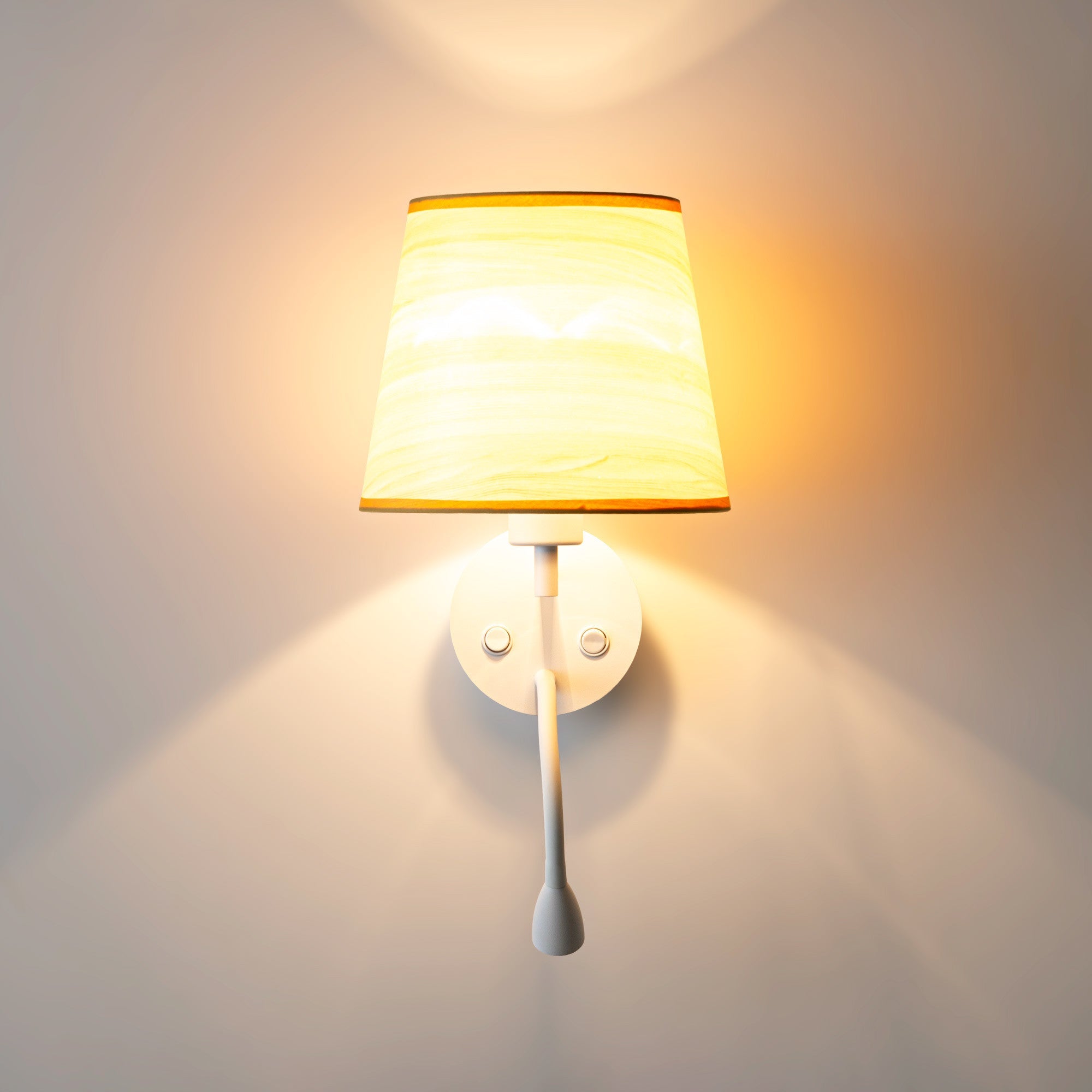 Aplique de pared para lectura "MAR" - E27 + Foco LED flexible
