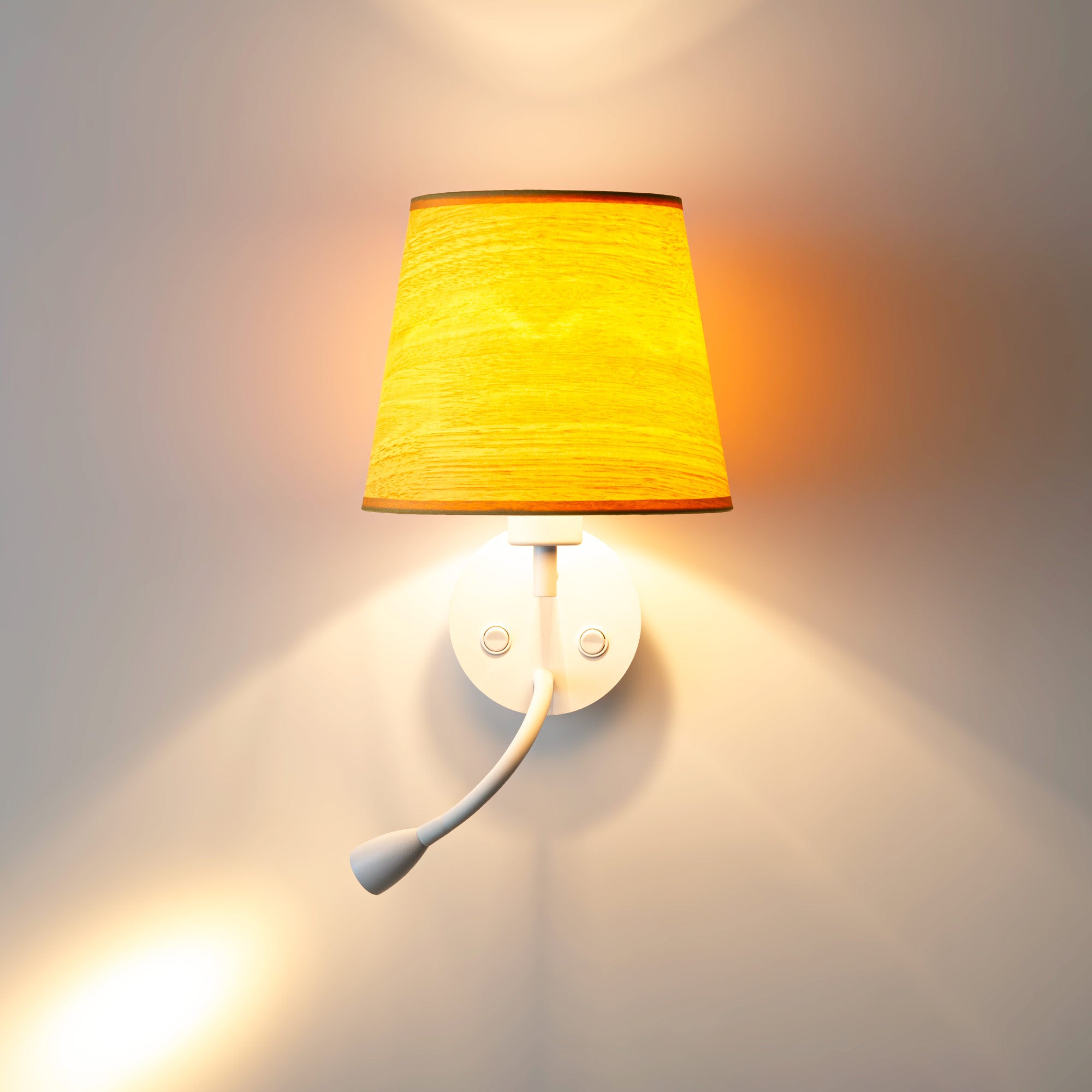 Aplique de pared para lectura "MAR" - E27 + Foco LED flexible