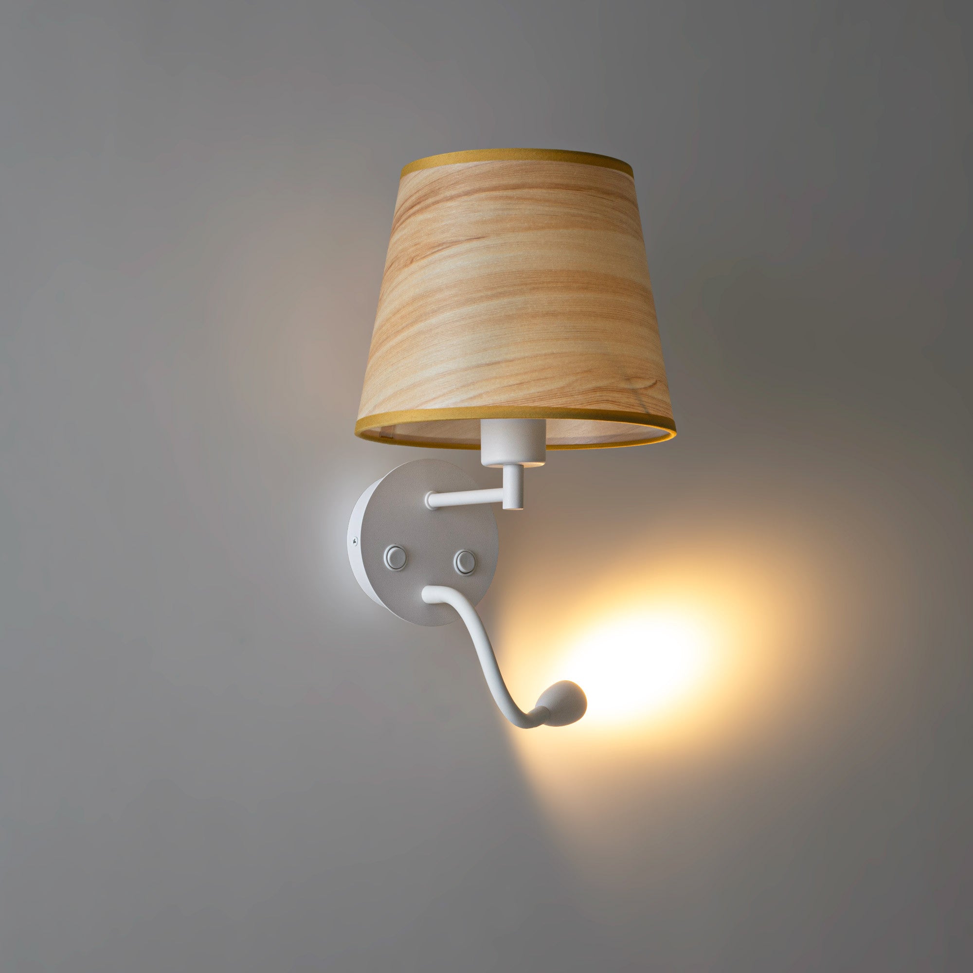 Aplique de pared para lectura "MAR" - E27 + Foco LED flexible