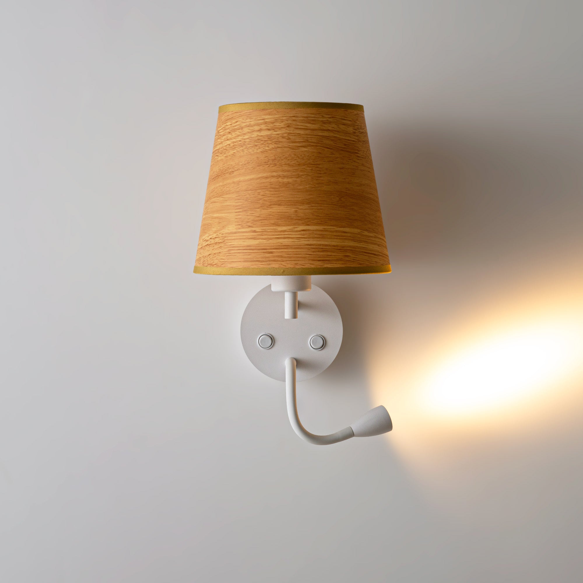 Aplique de pared para lectura "MAR" - E27 + Foco LED flexible