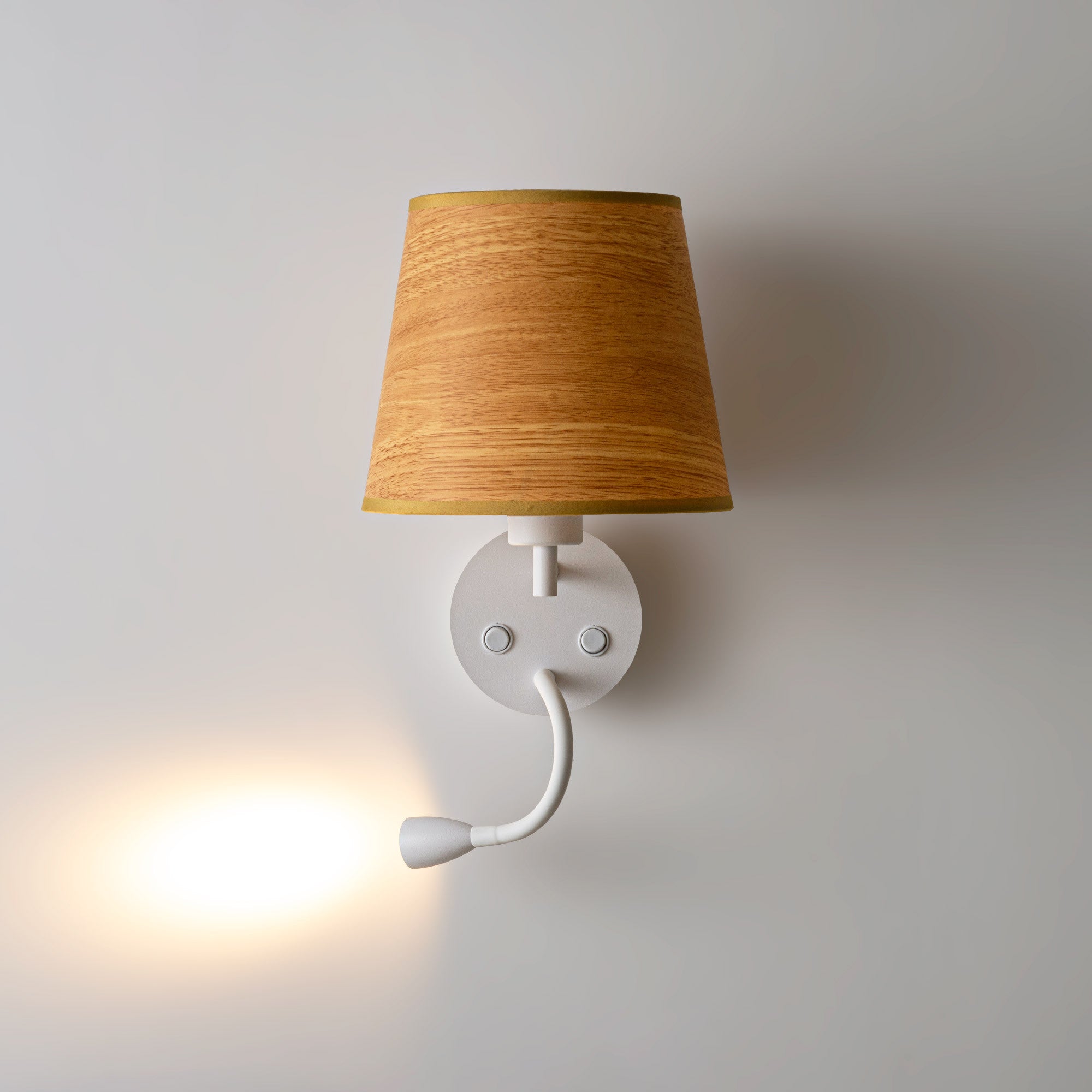 Aplique de pared para lectura "MAR" - E27 + Foco LED flexible