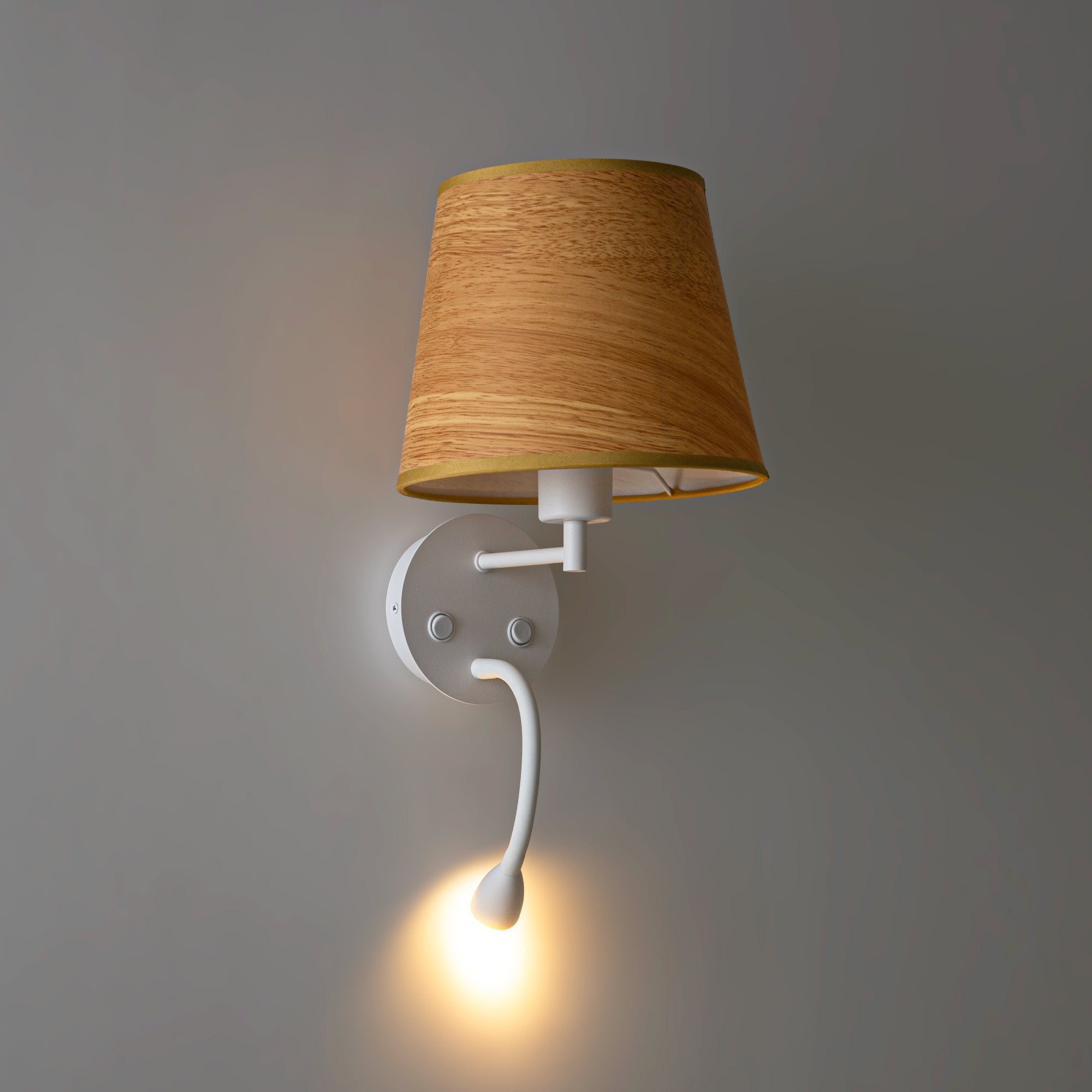 Aplique de pared para lectura "MAR" - E27 + Foco LED flexible