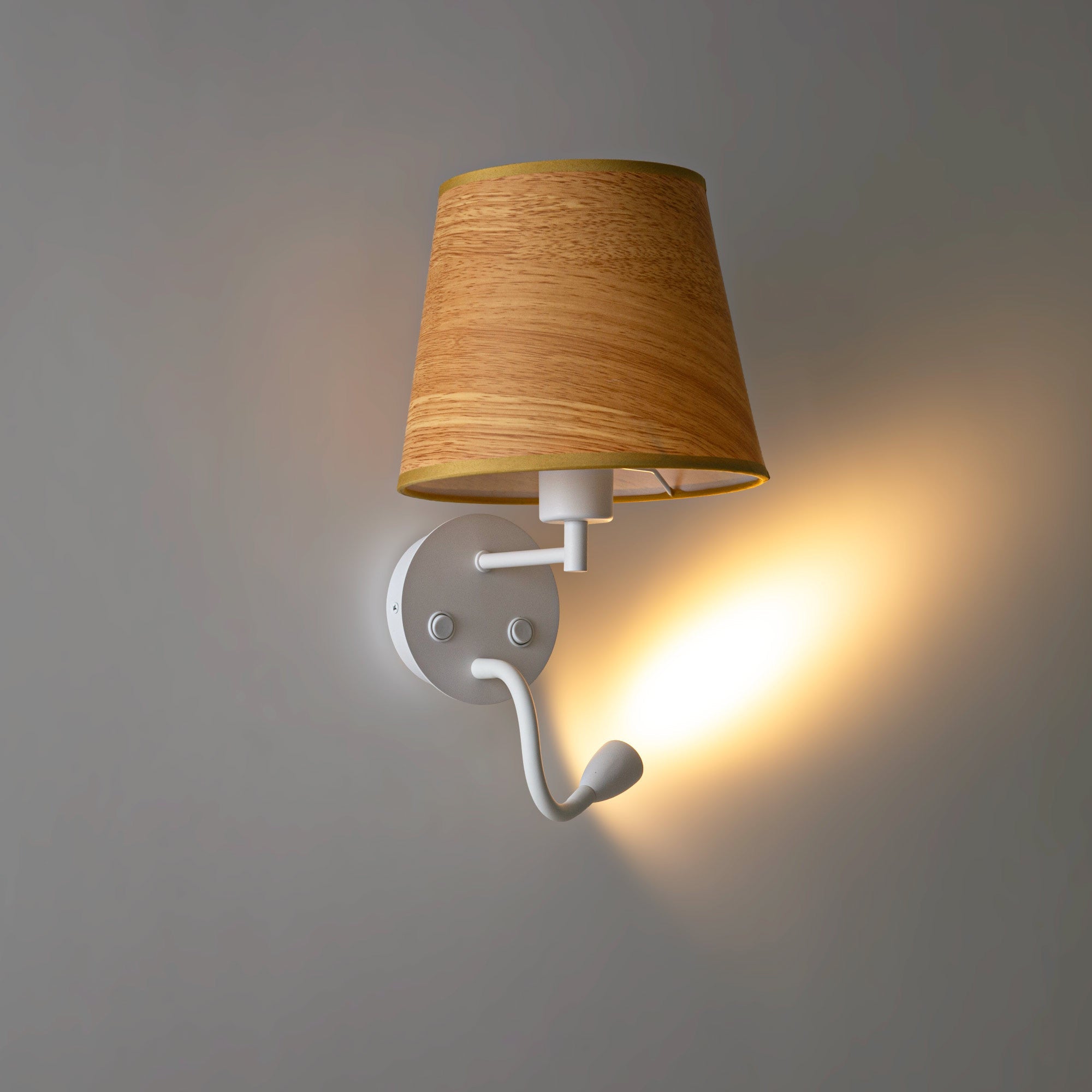 Aplique de pared para lectura "MAR" - E27 + Foco LED flexible