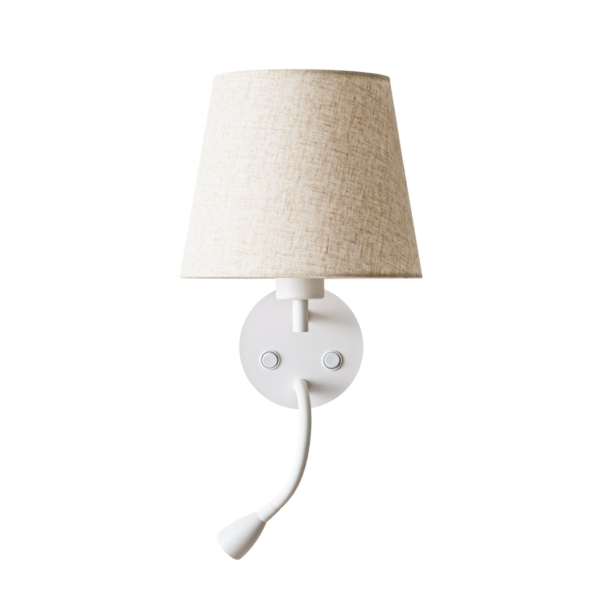 Aplique de pared para lectura "MAR II" - E27 + Foco LED flexible