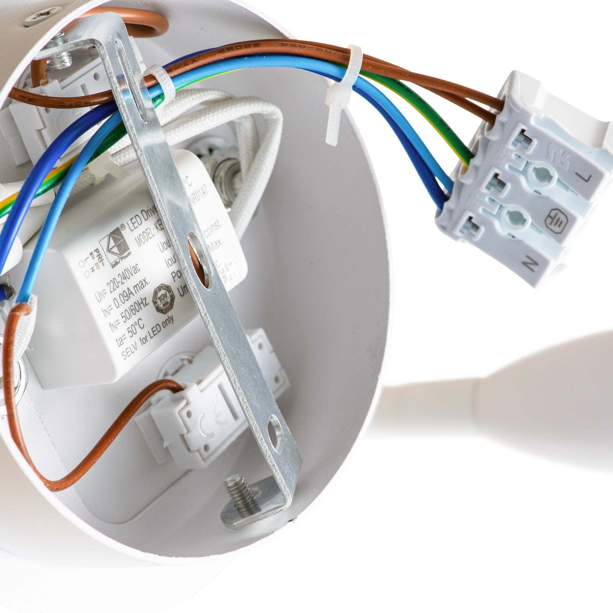 Aplique de pared para lectura "MAR II" - E27 + Foco LED flexible