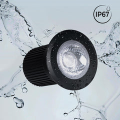 Foco LED empotrable en suelo - RGB - 12W - IP67 - 12VDC