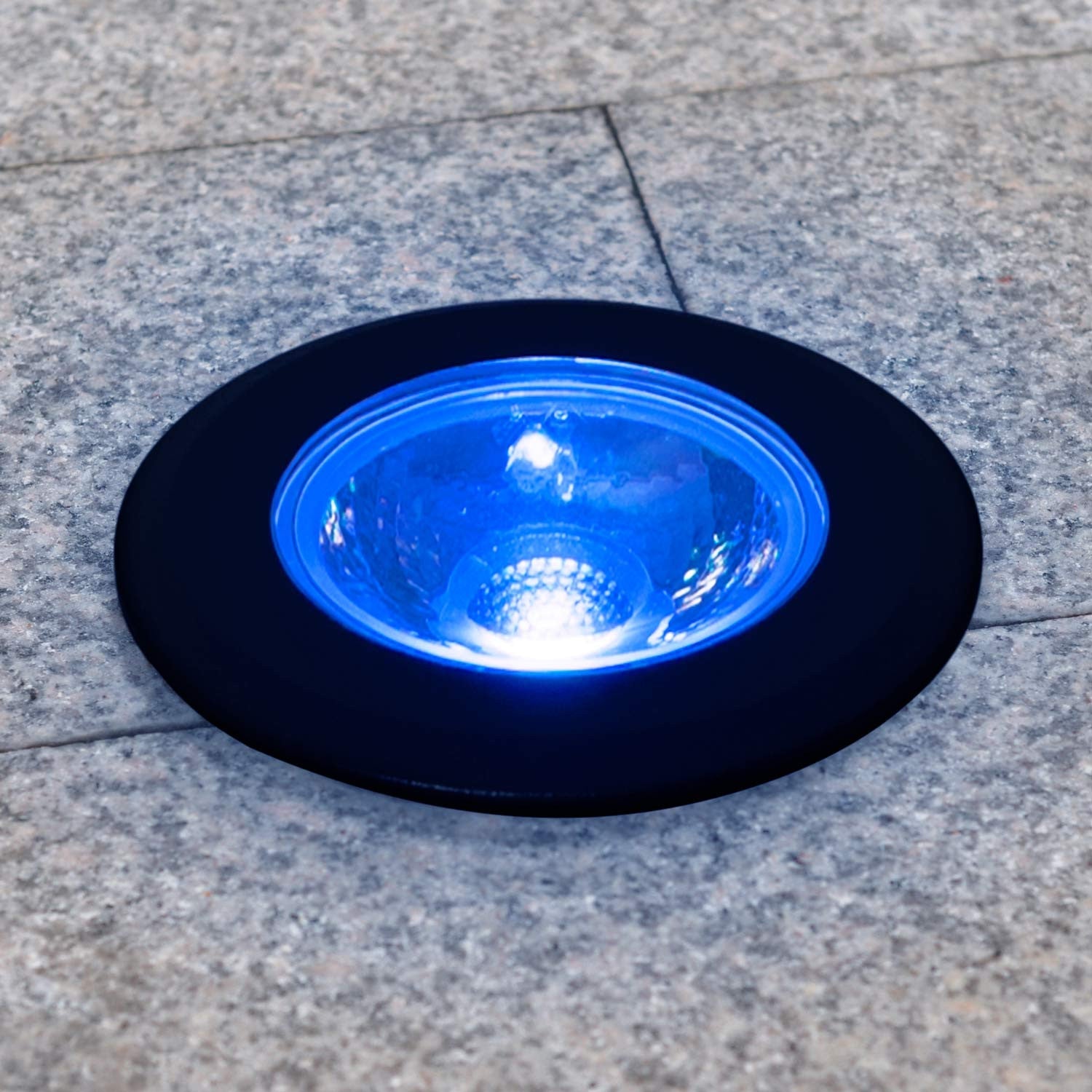 Foco LED empotrable en suelo - RGB - 12W - IP67 - 12VDC