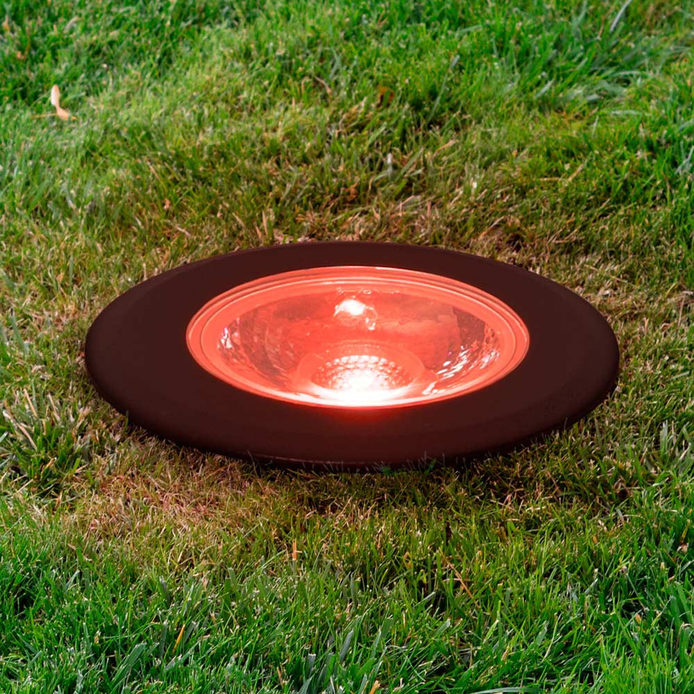 Foco LED empotrable en suelo - RGB - 12W - IP67 - 12VDC