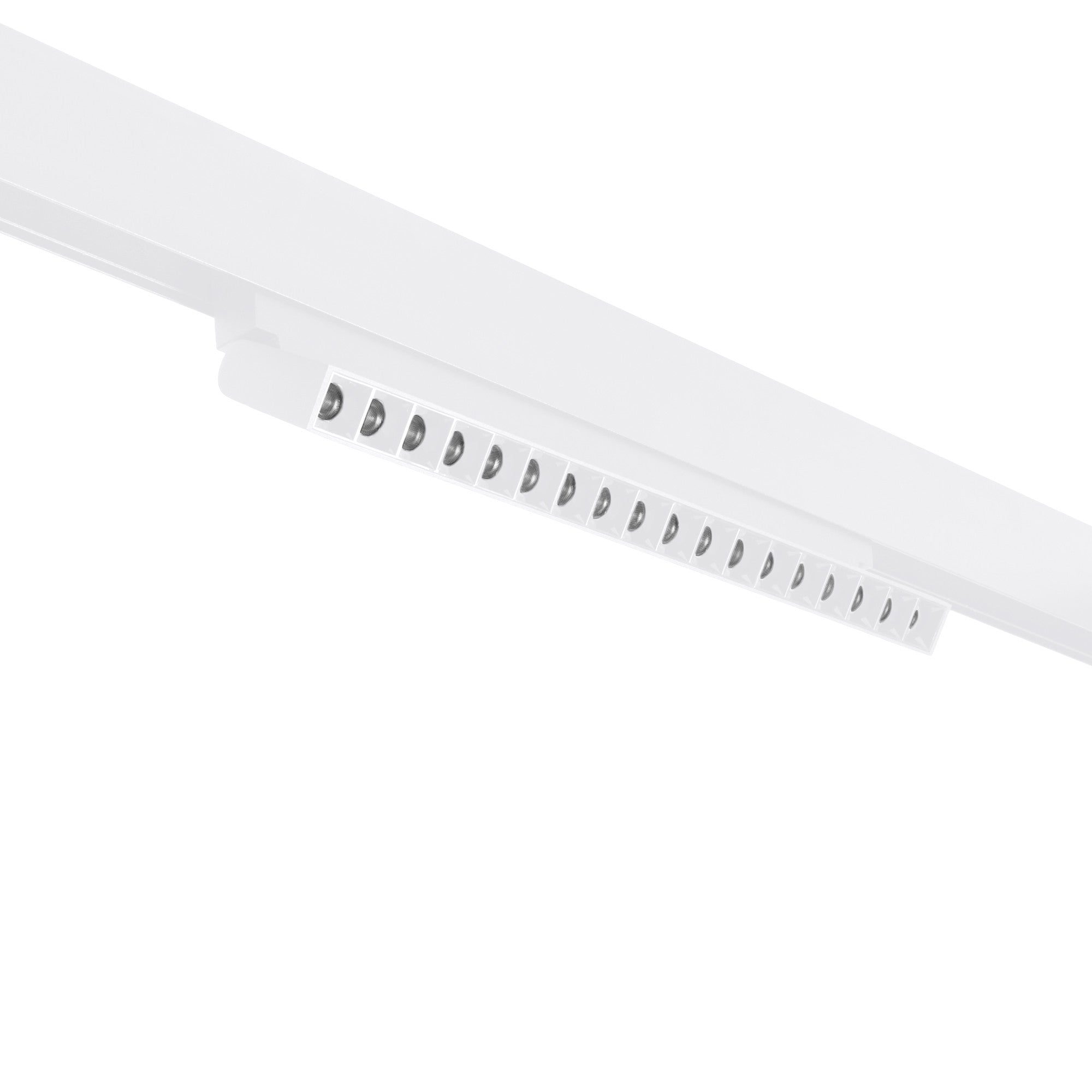 Foco lineal orientable para carril magnético 48V CCT - 18W - Regulación DALI-2 - UGR18