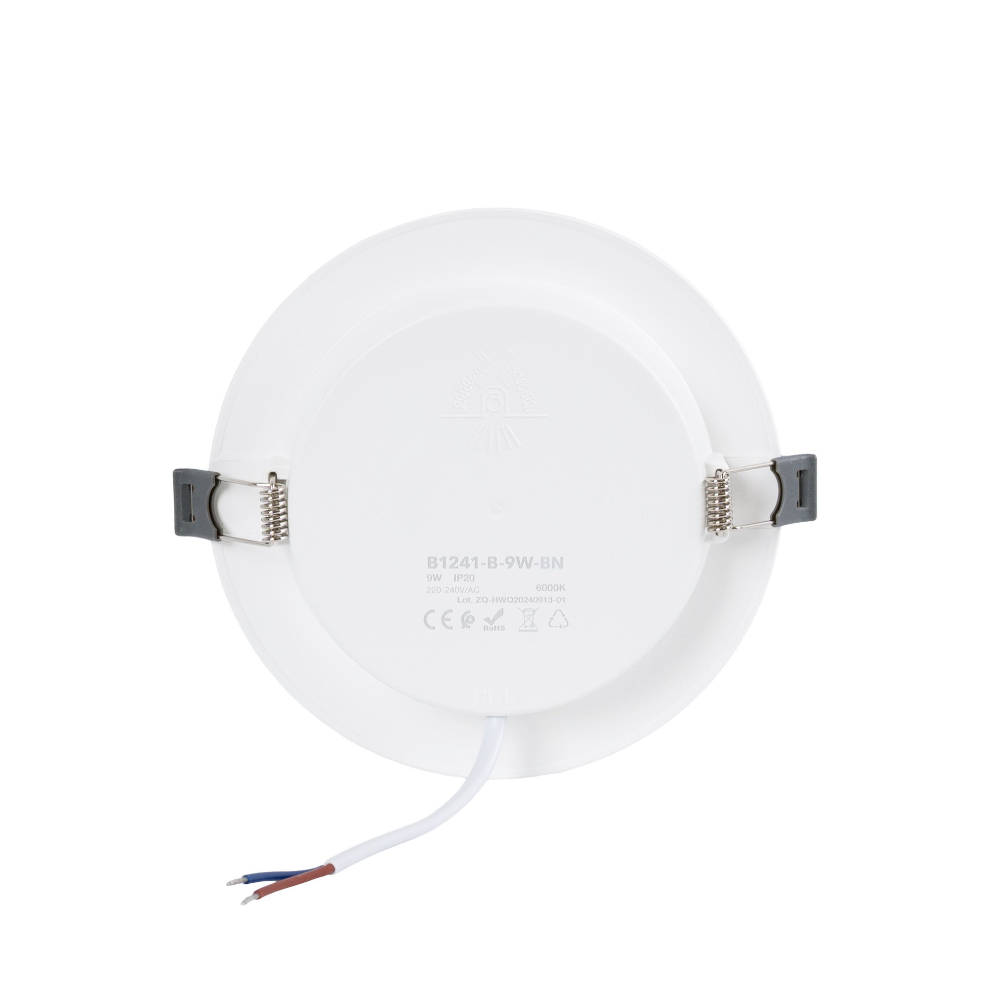 Downlight LED empotrable circular - 9W - Corte Ø110mm