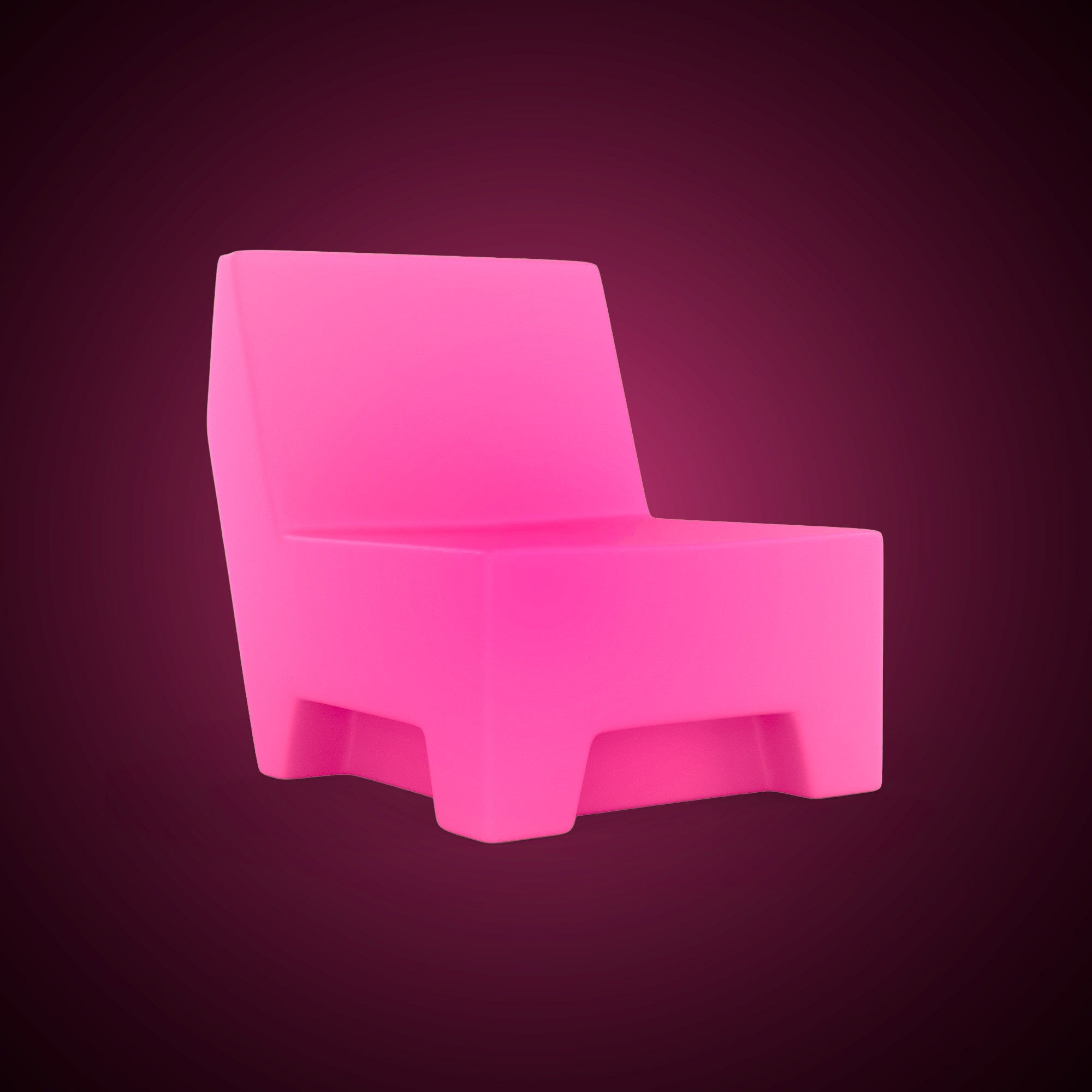 Asiento luminoso LED RGBW - XL - 16W - Recargable