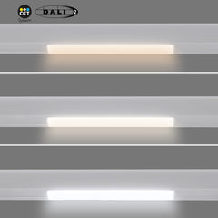 Foco lineal opal para carril magnético 48V CCT - 12W - DALI-2 regulable