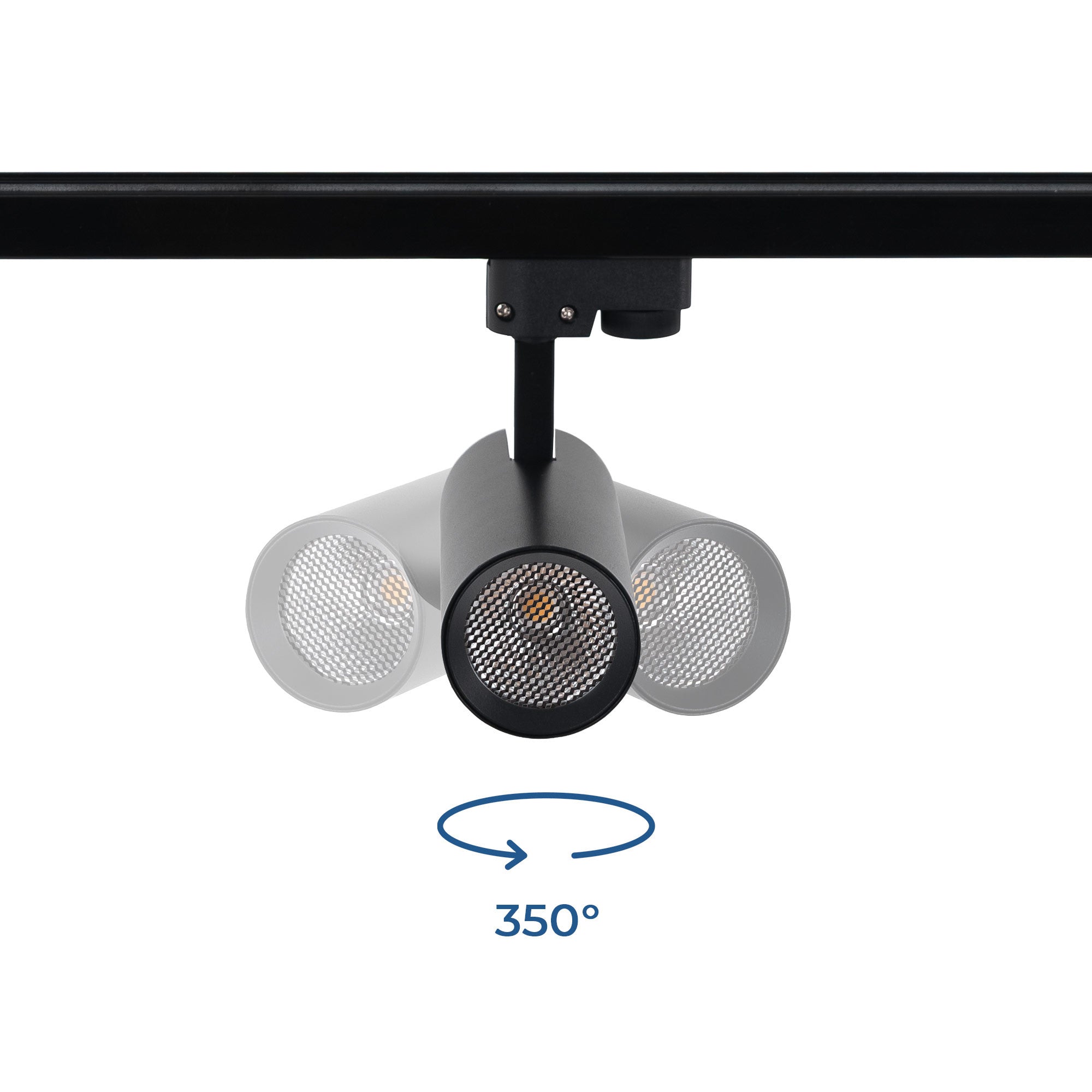 Proyector LED para carril monofásico - CCT - 15W - CRI 90 - Driver KGP