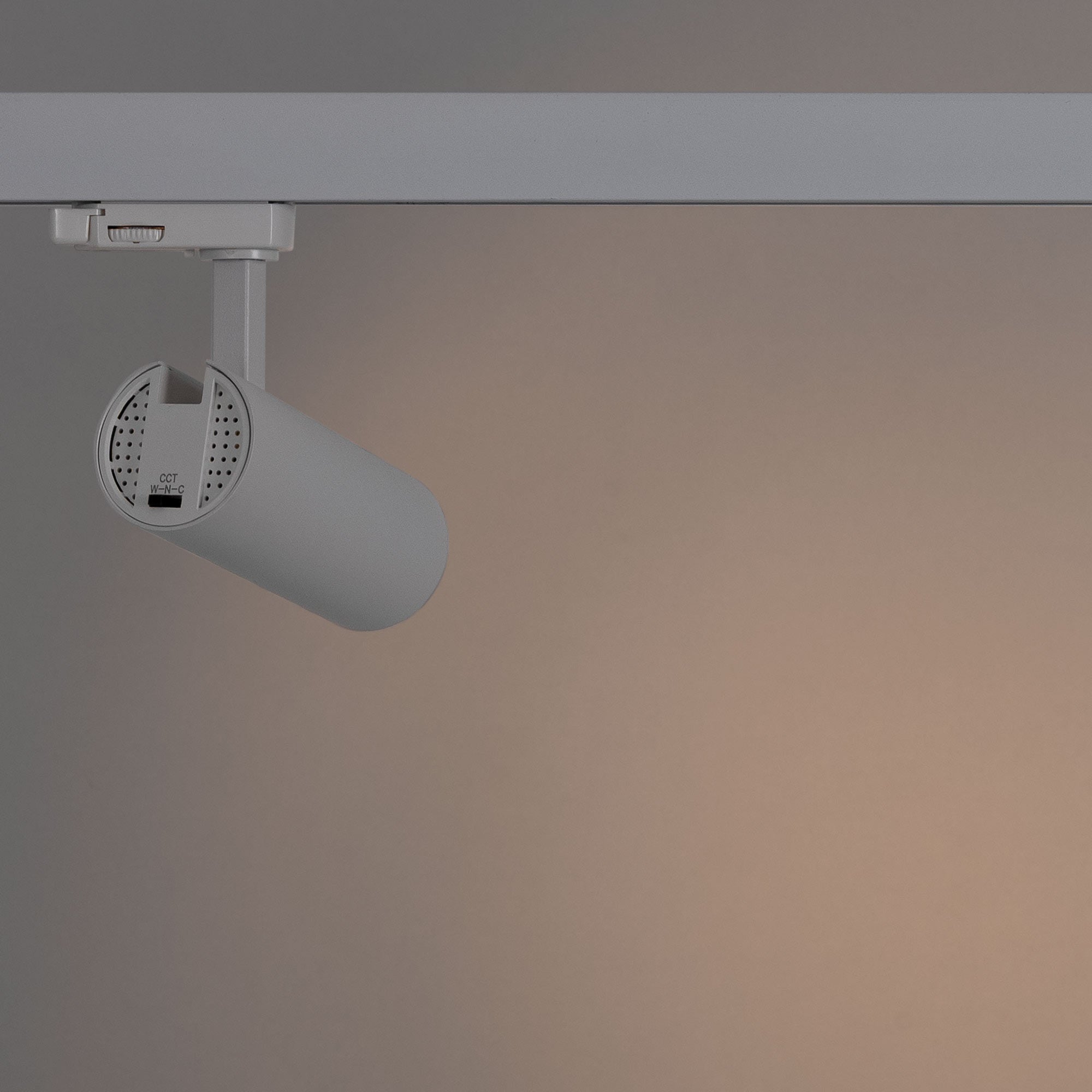 Proyector LED para carril trifásico - 10W - CCT - CRI90 - 860 lm