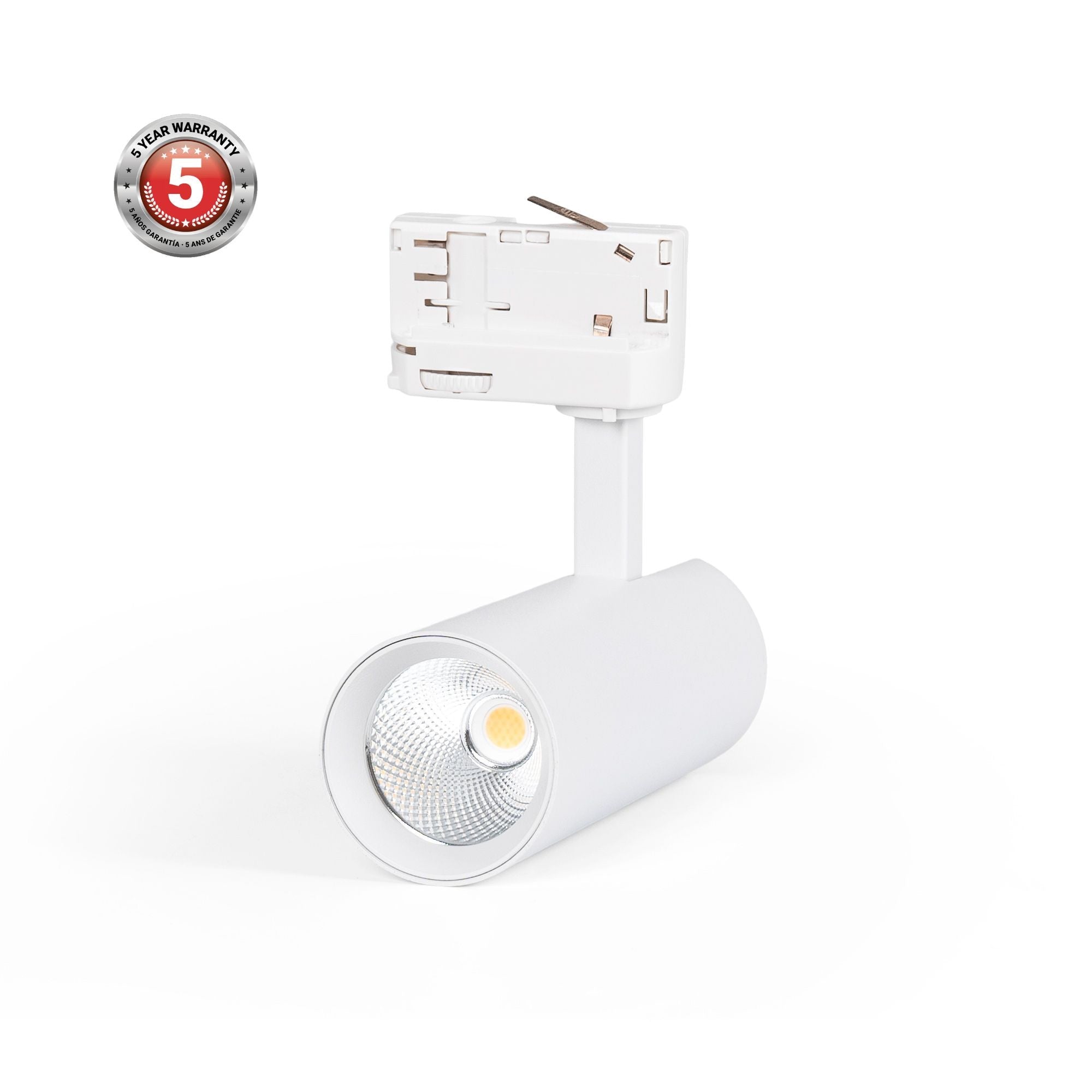 Proyector LED para carril trifásico - 10W - CCT - CRI90 - 860 lm