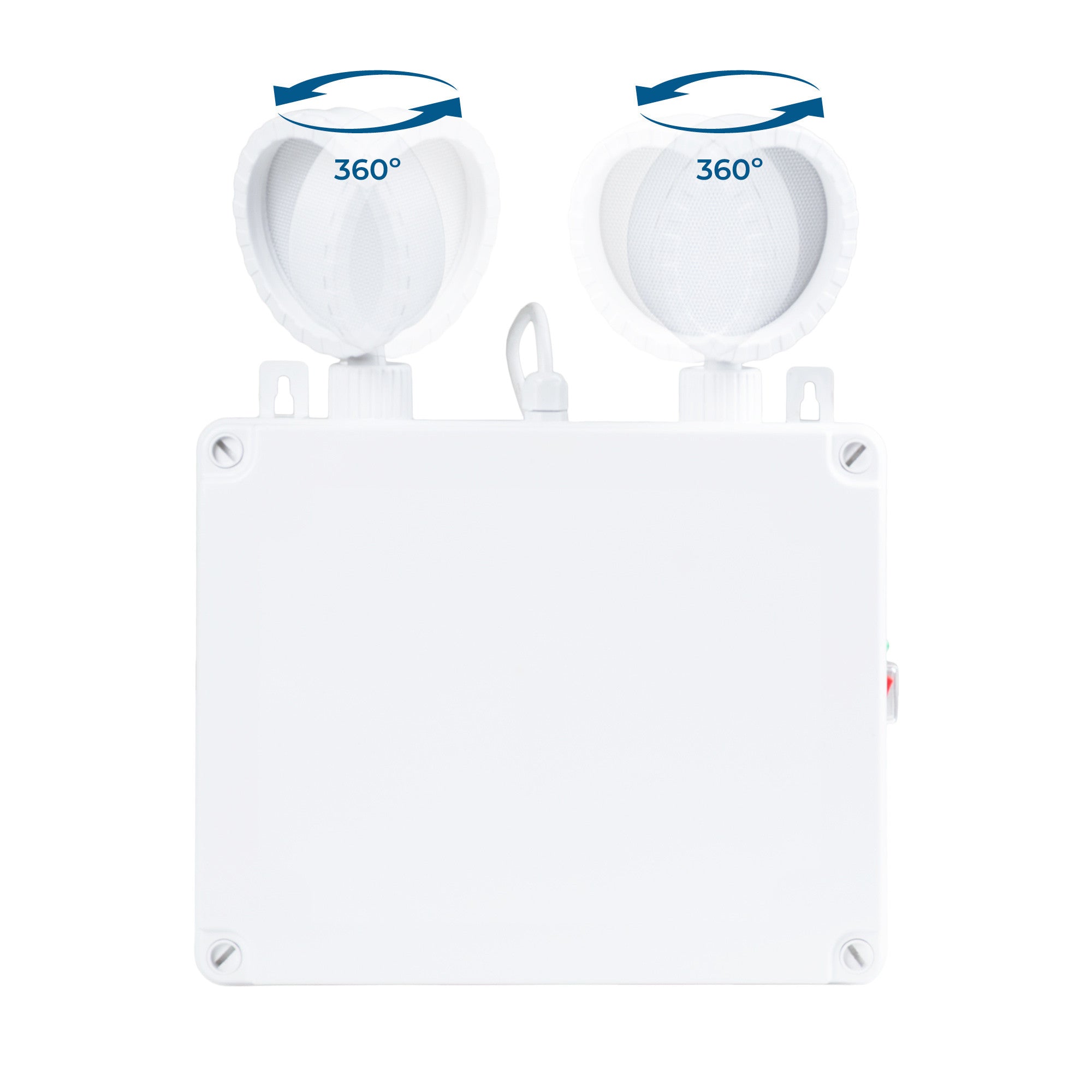 Luz de emergencia LED industrial - 2 x 8W - IP65