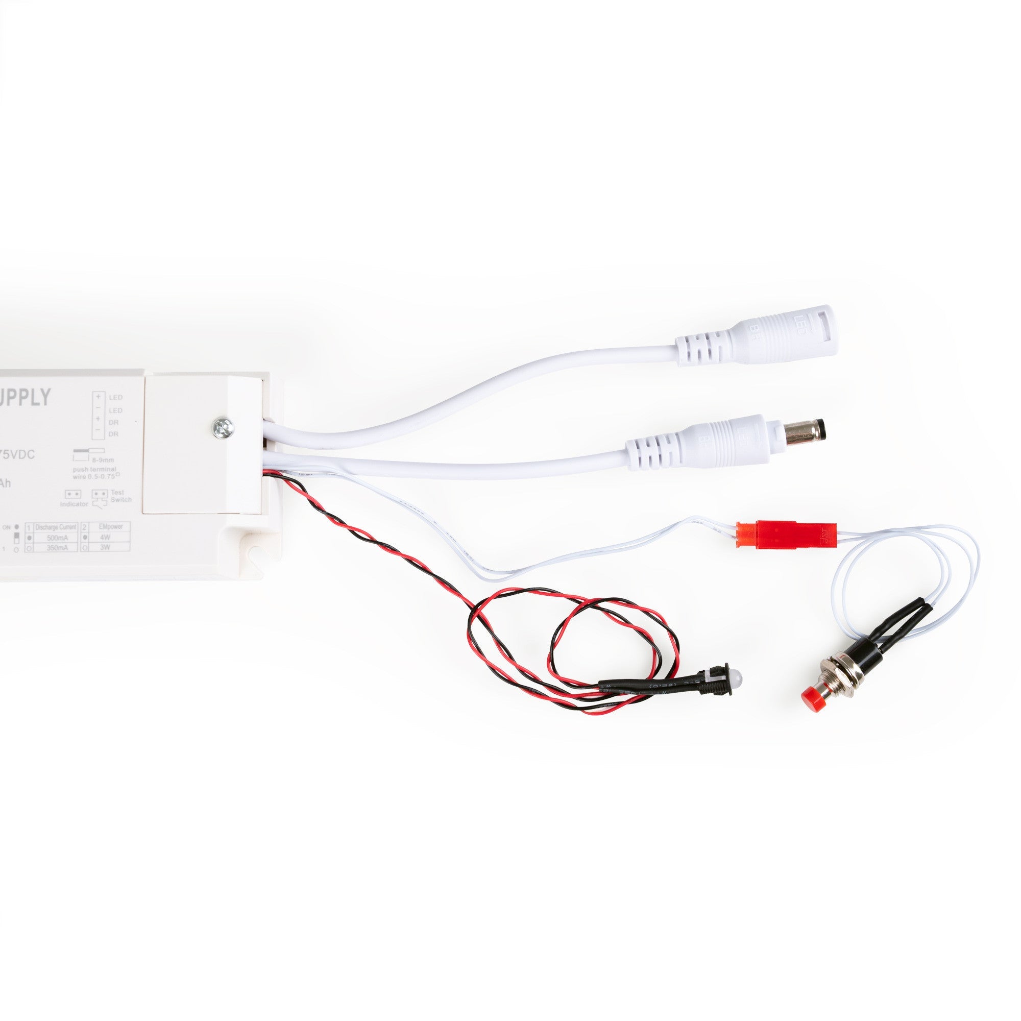 Driver LED para emergencia - Salida 3,3/4,5W - 3h autonomía - Luz 3-80W