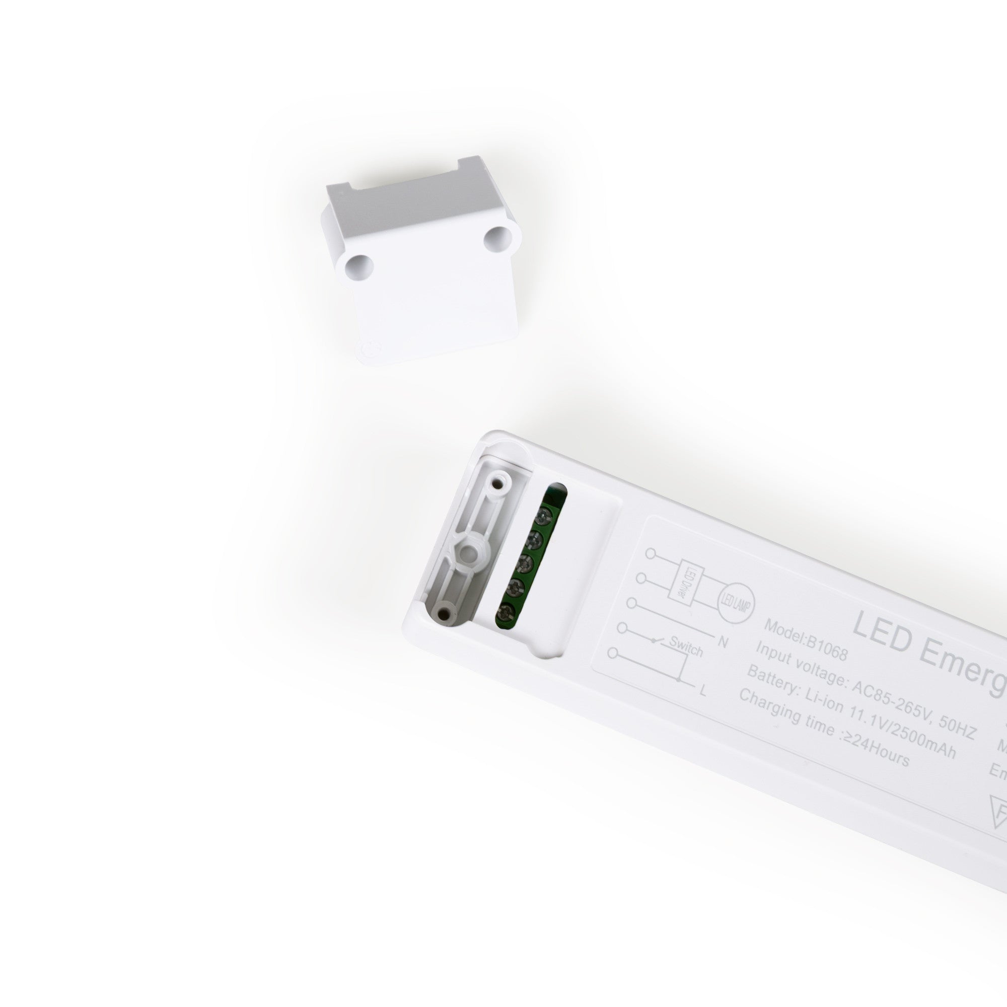 Driver LED para emergencia - Salida 3-20W - 2h autonomía - Luz 3-20W