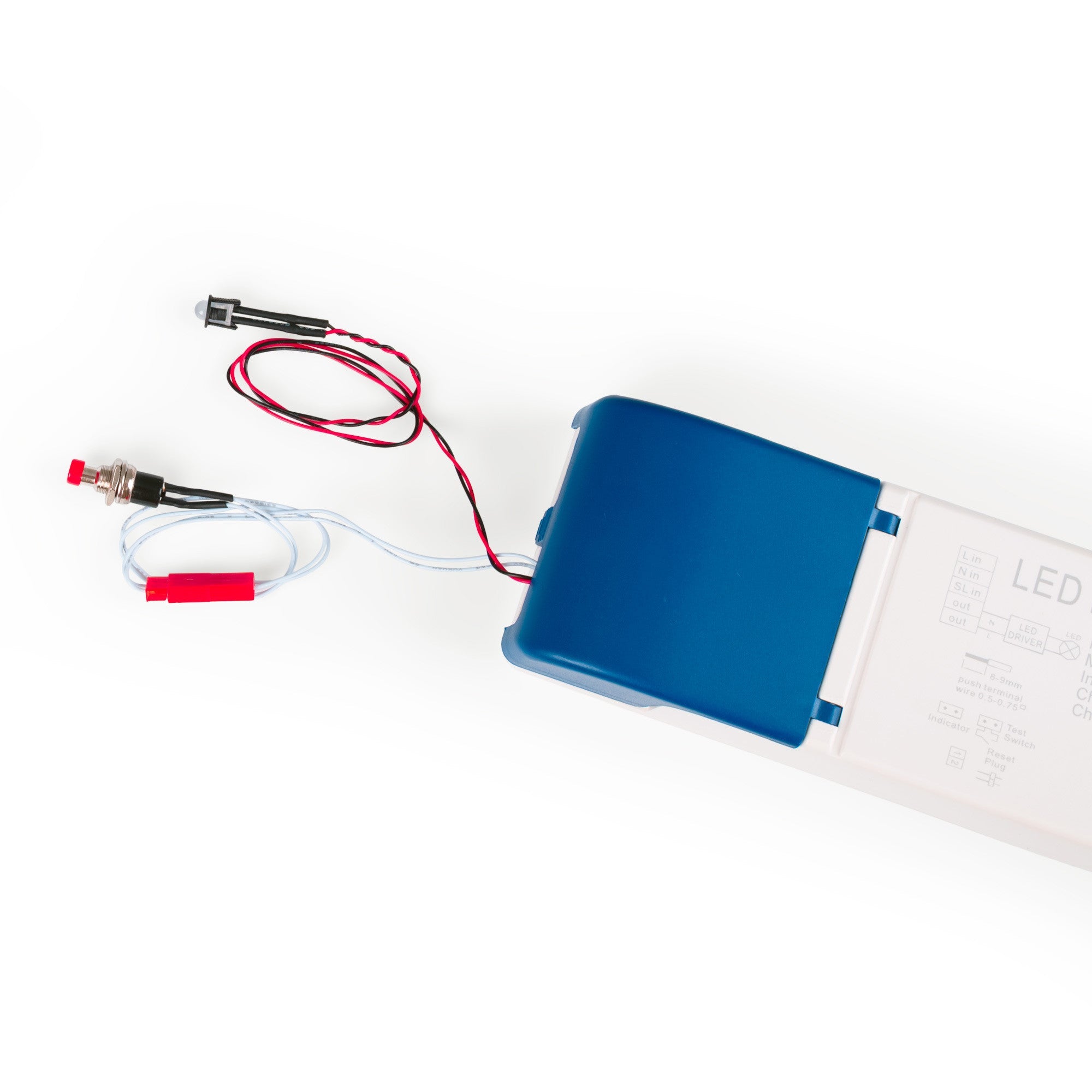 Driver LED para emergencia - Salida 3-60W - 3h autonomía - Luz 3-60W