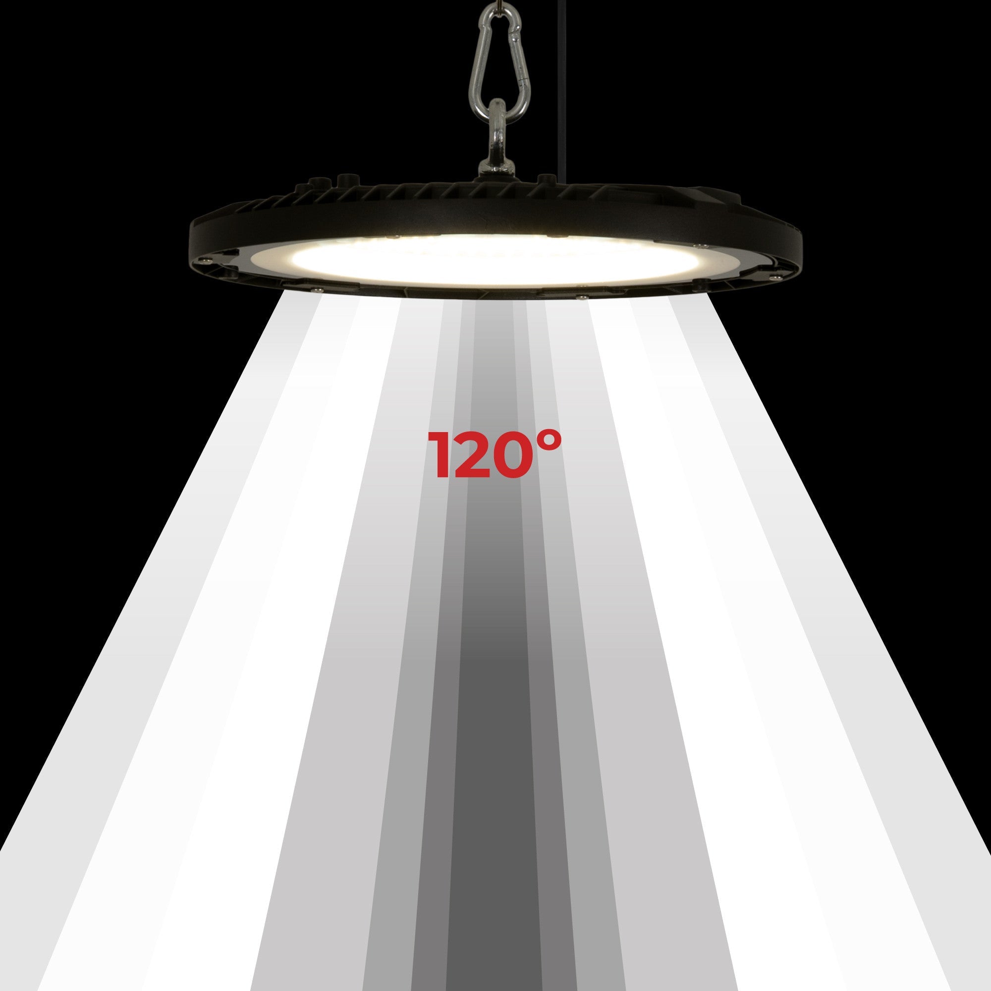 Campana LED industrial - 150W - IP65 - 110lm/W - 5 años de garantía