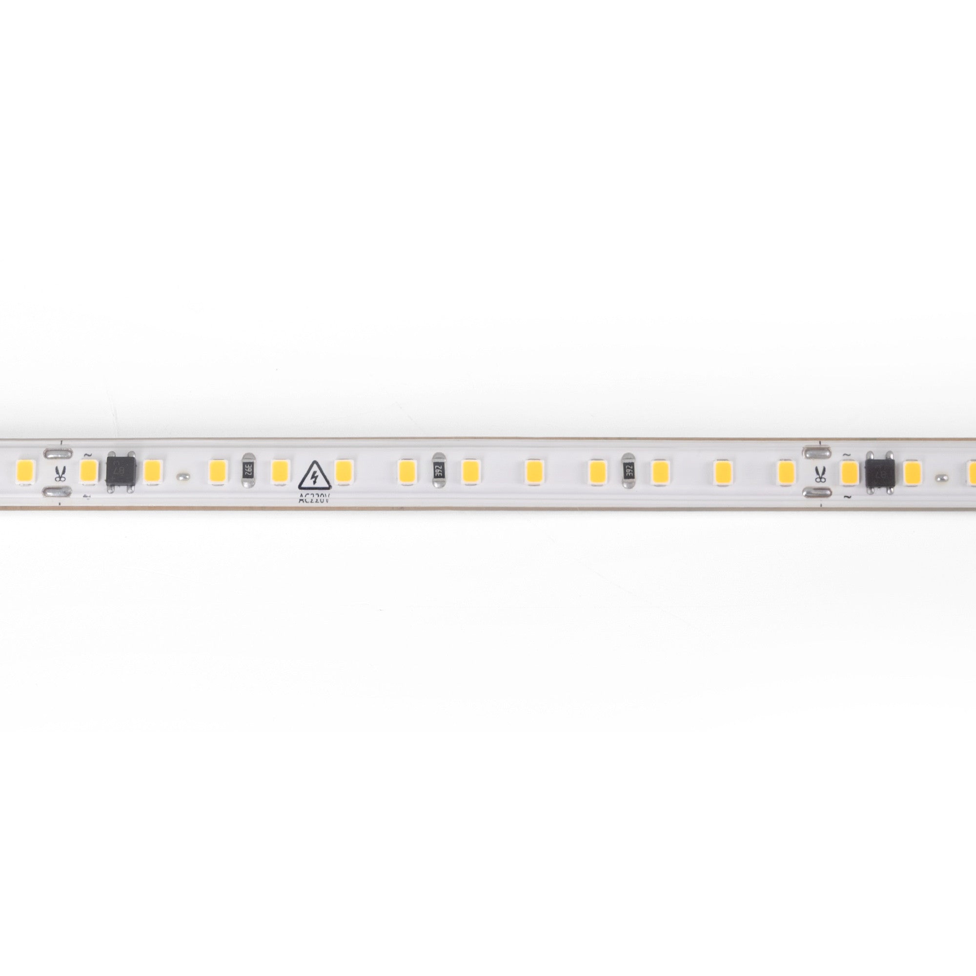 Tira LED 220V AC - Monocolor - 8W/m - 10mm - IP65 - 50 metros - 120ch/m