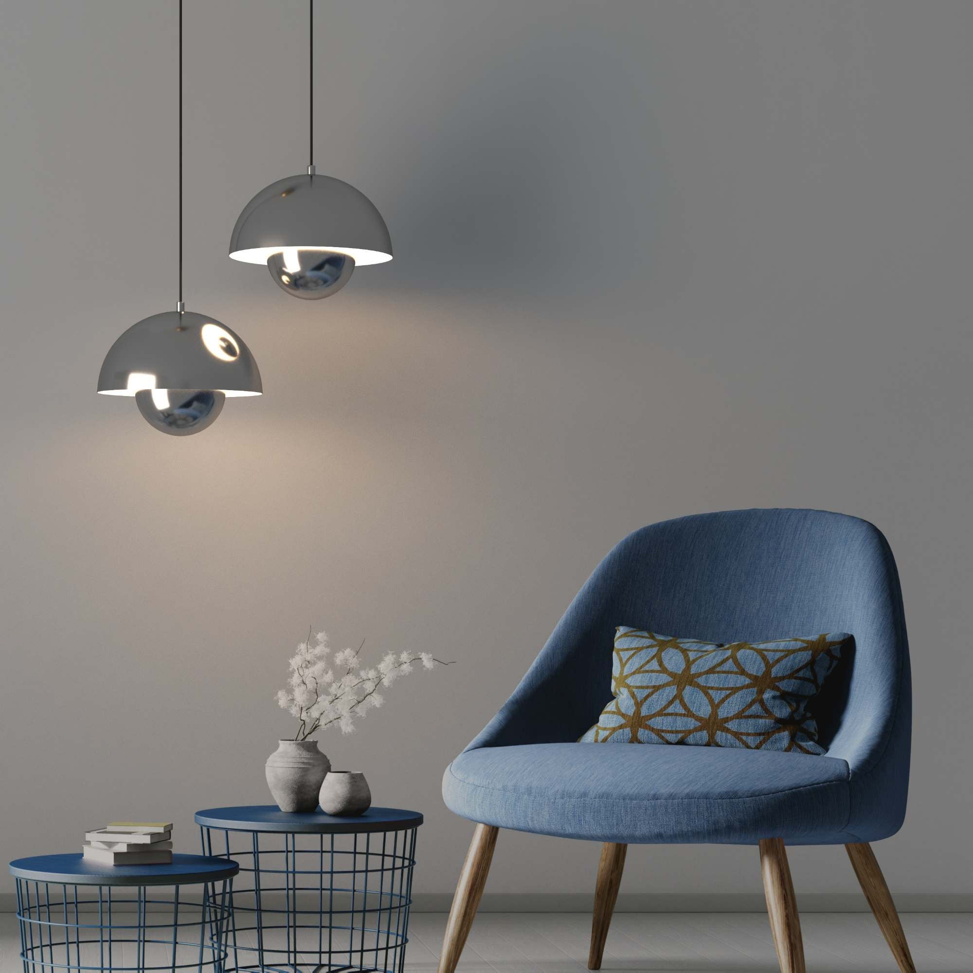 Lámpara colgante diseño vintage "Lea" - E27