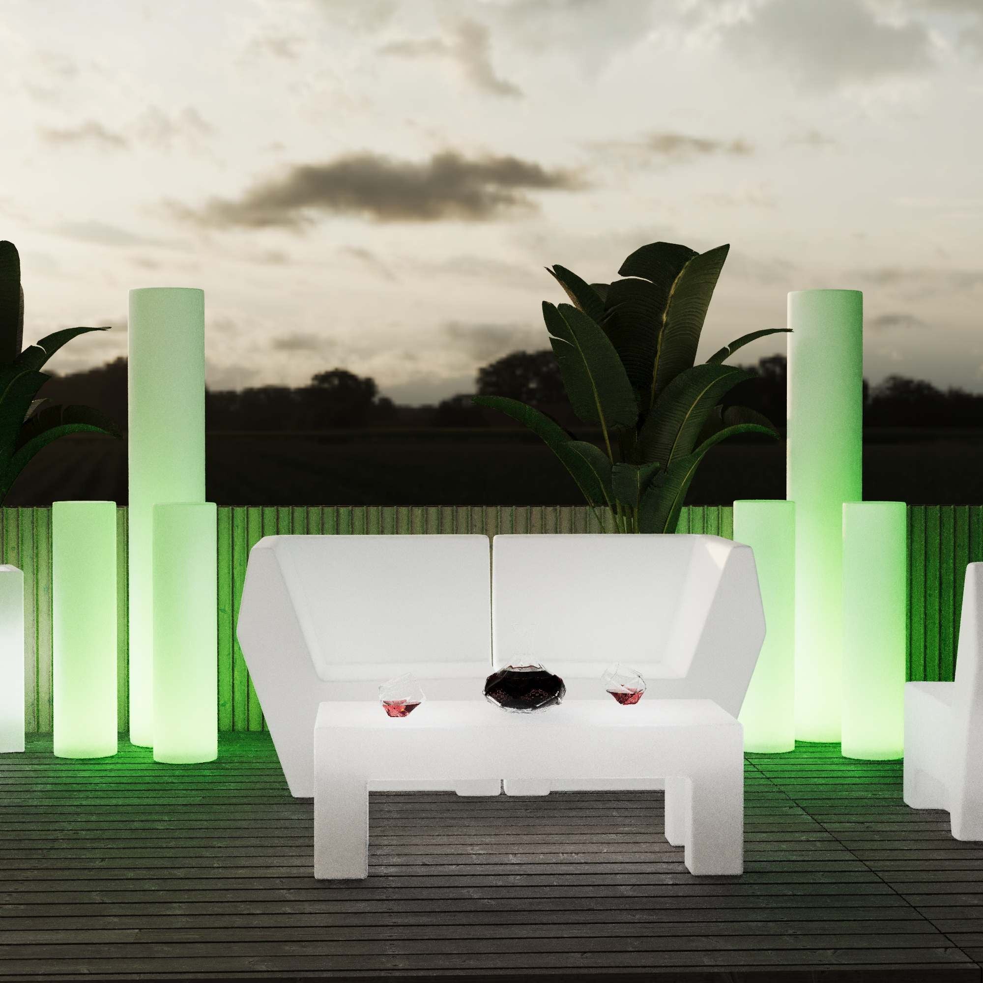 Tubo luminoso LED RGBW - XL - 5W - Recargable