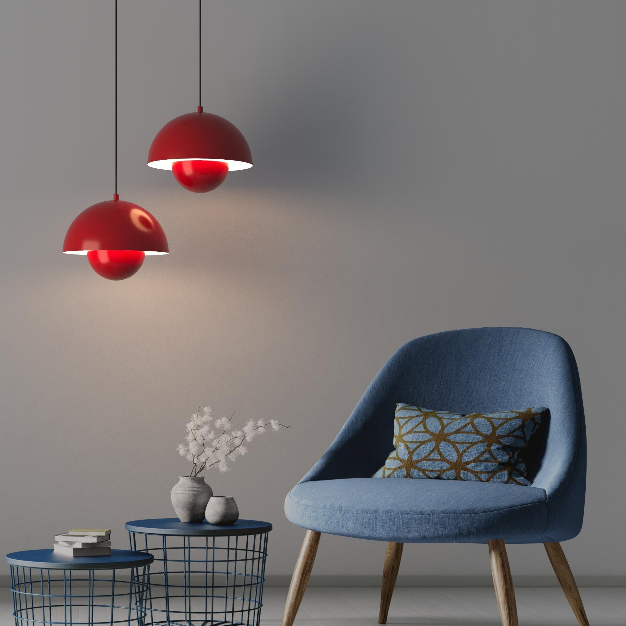 Lámpara colgante diseño vintage "Lea" - E27