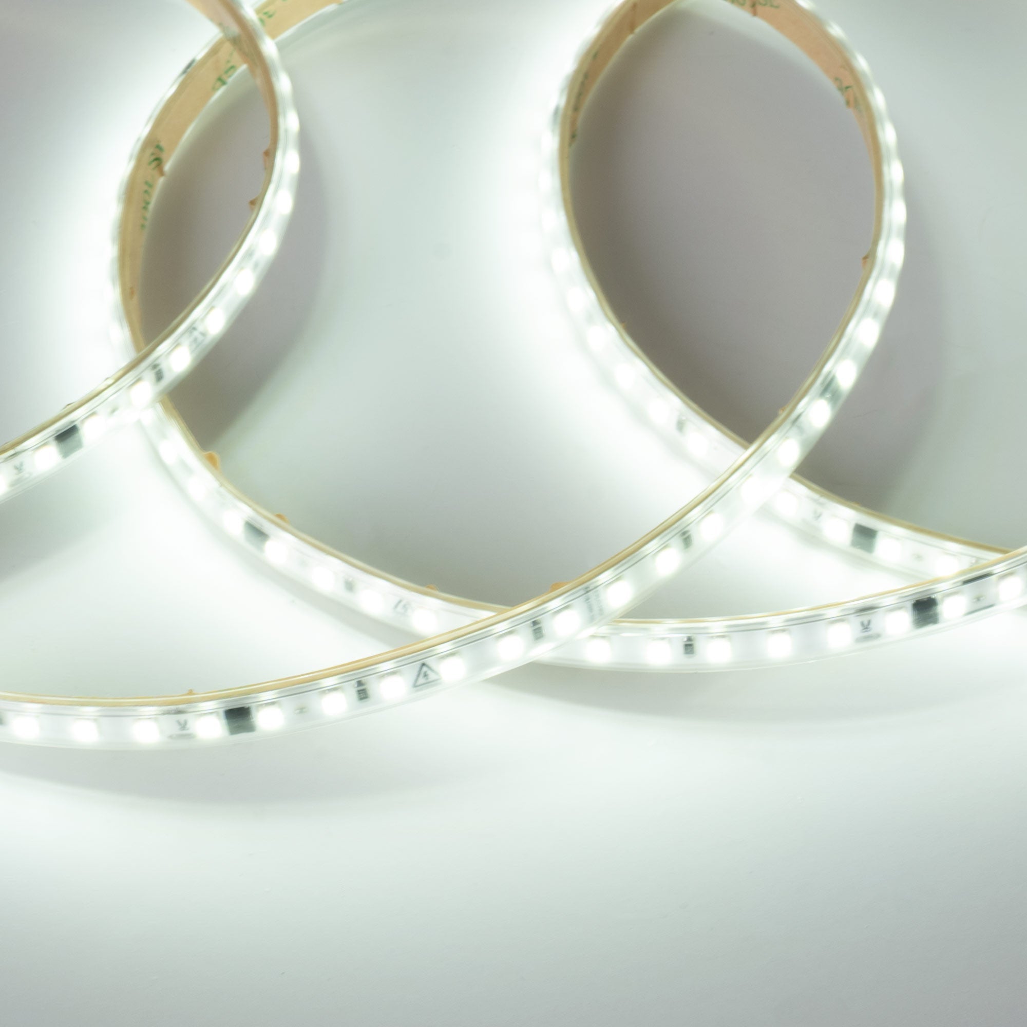 Tira LED 220V AC - Monocolor - 8W/m - 10mm - IP65 - 10 metros - 120ch/m
