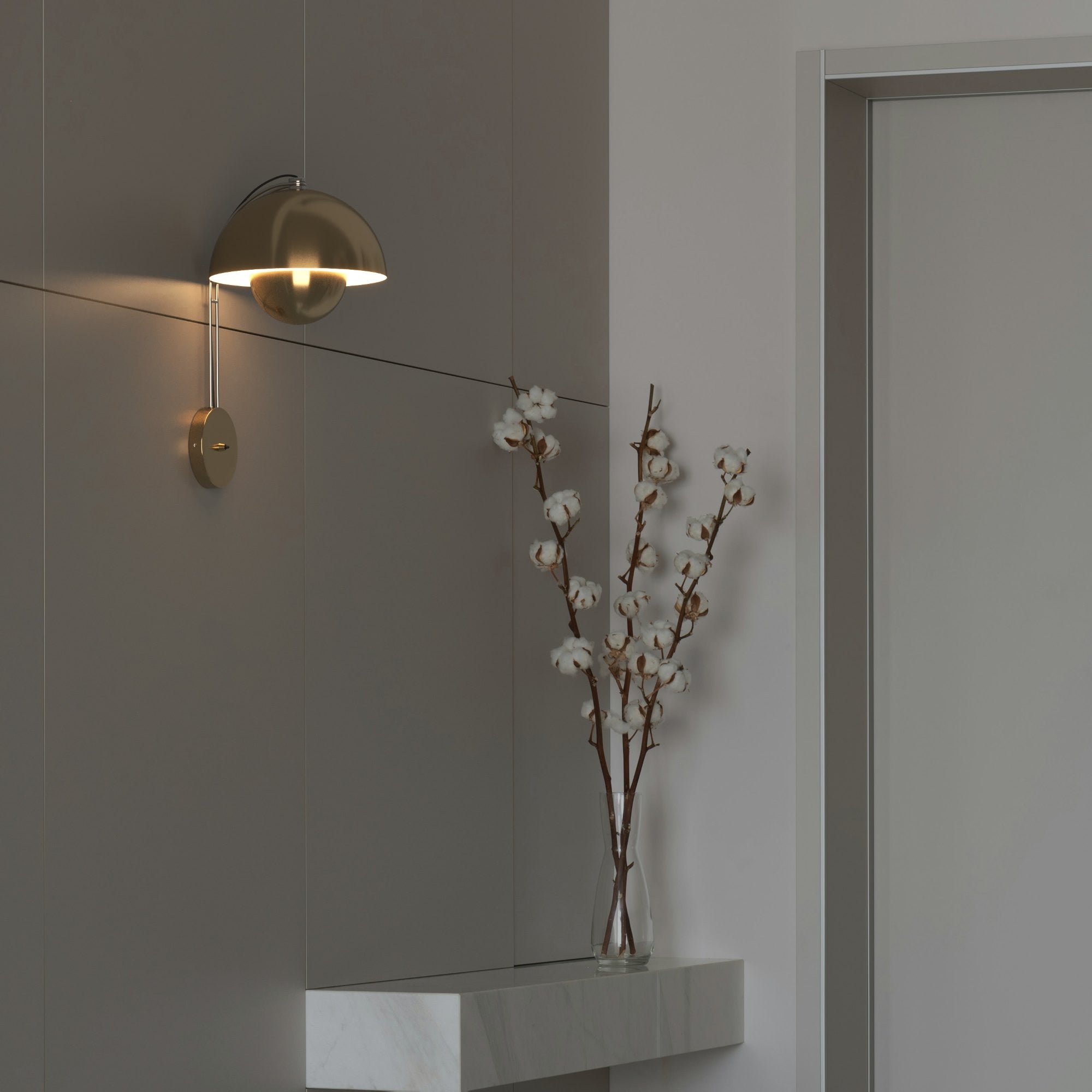 Aplique de pared diseño vintage "Ann" - E27