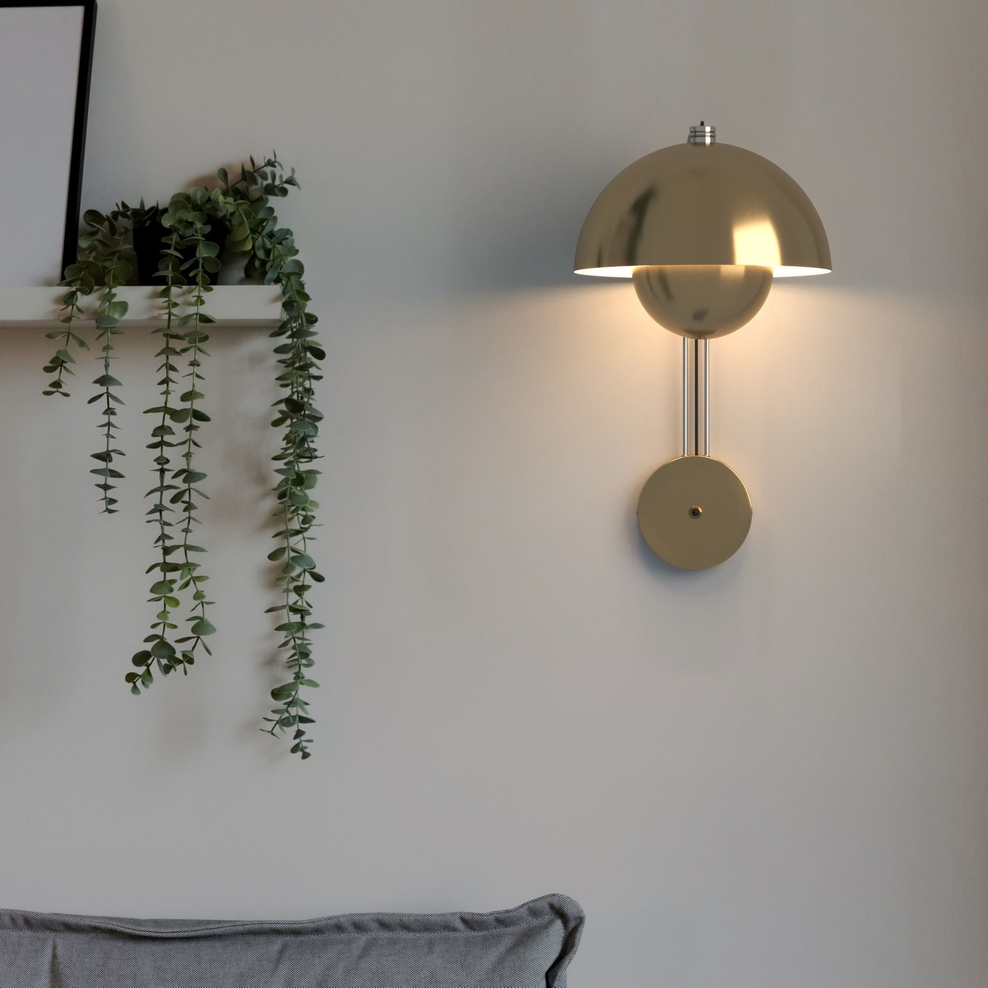 Aplique de pared diseño vintage "Ann" - E27
