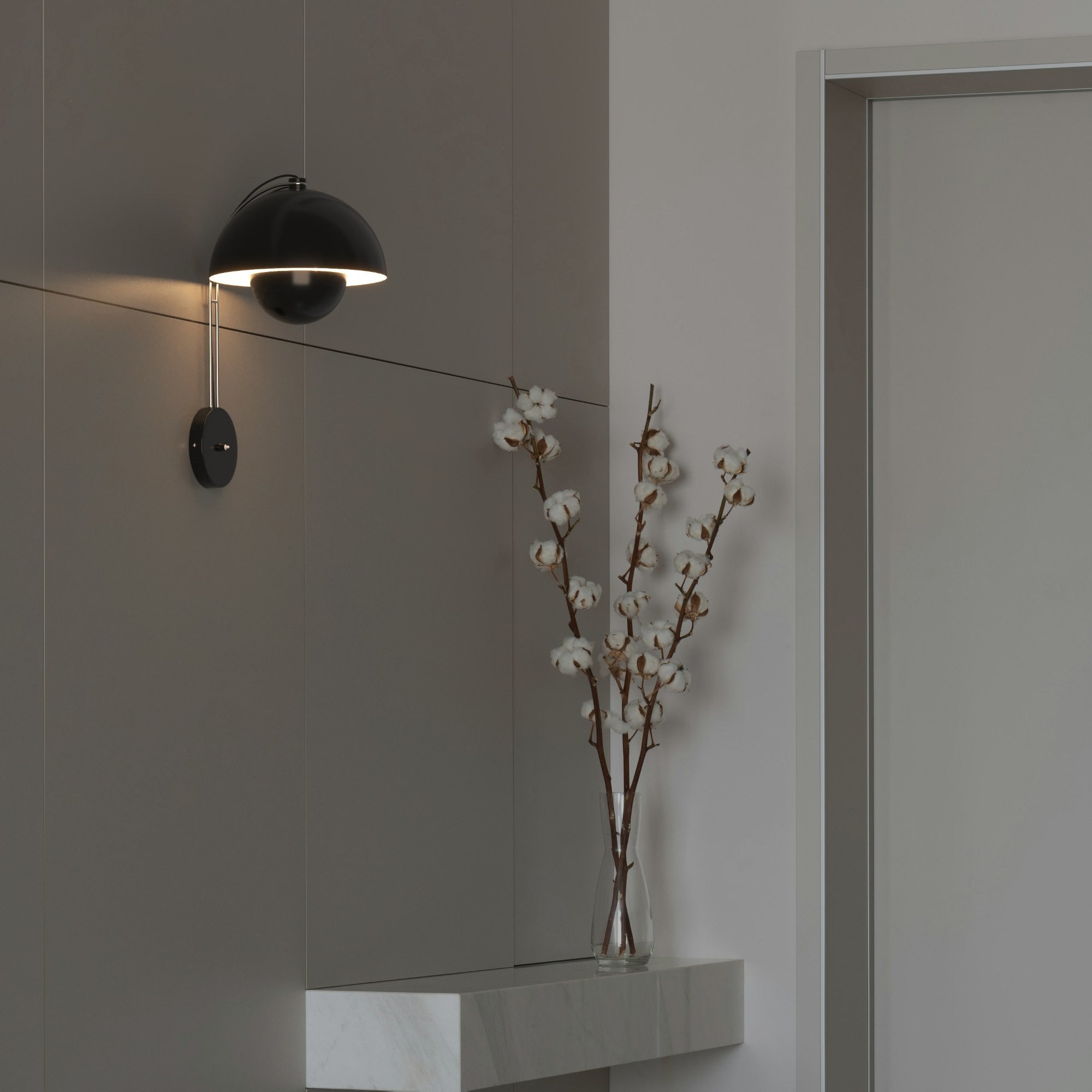 Aplique de pared diseño vintage "Ann" - E27