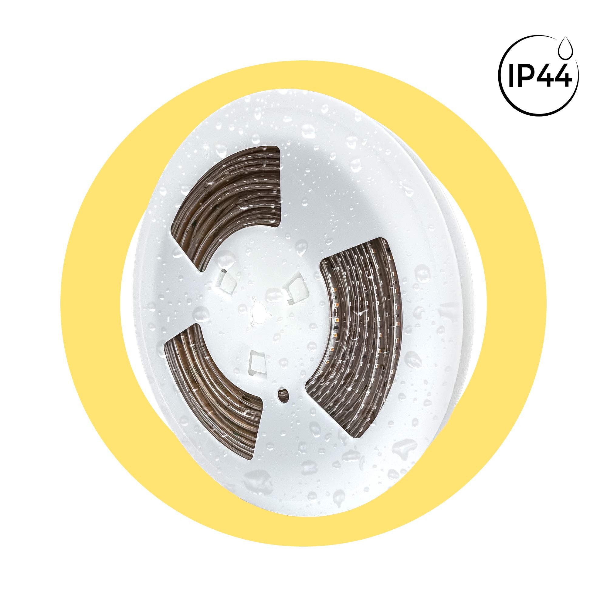 Tira LED 220V AC - Monocolor - 8W/m - 6.5mm - IP44 - 20 metros - 120ch/m
