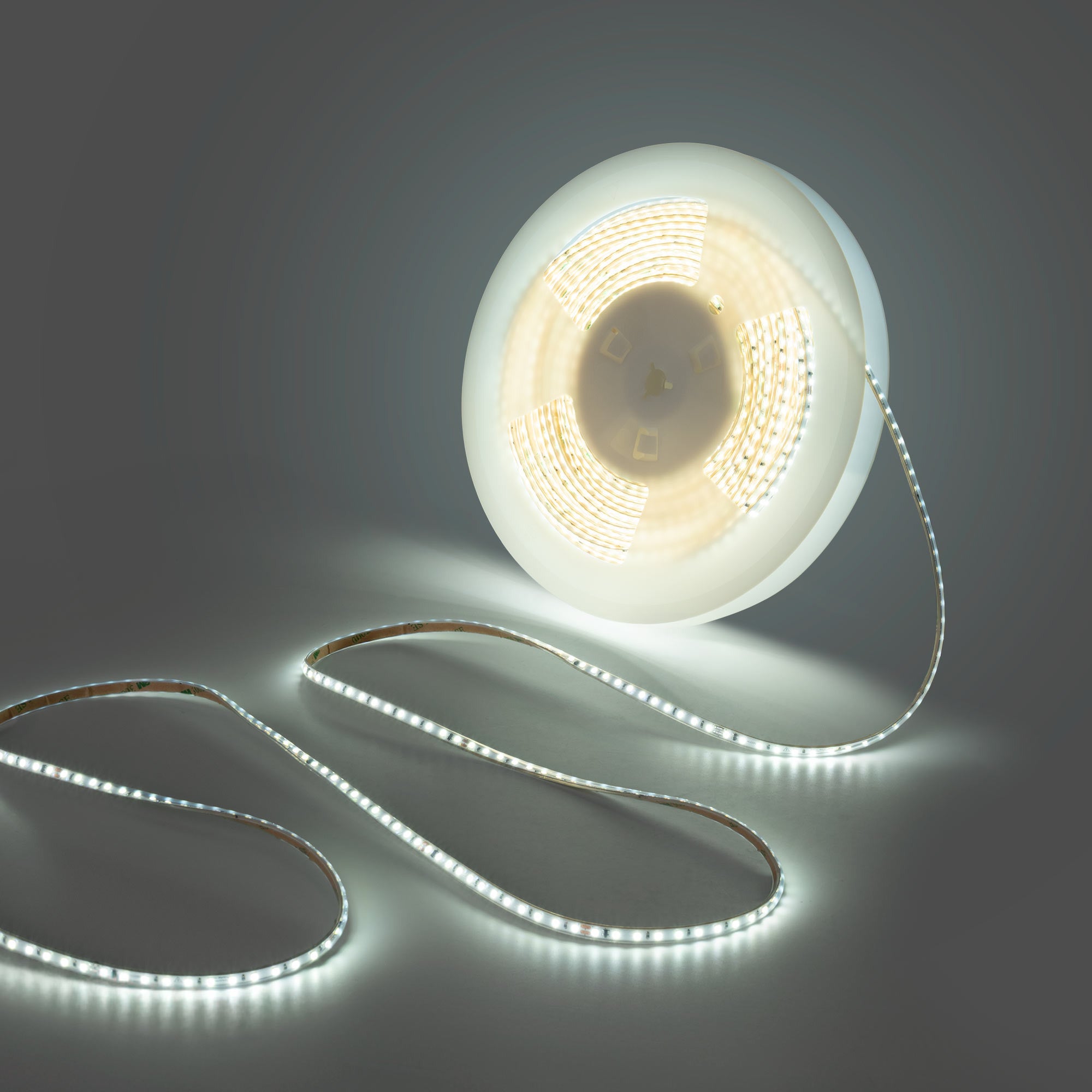 Tira LED 220V AC - Monocolor - 8W/m - 6.5mm - IP44 - 20 metros - 120ch/m