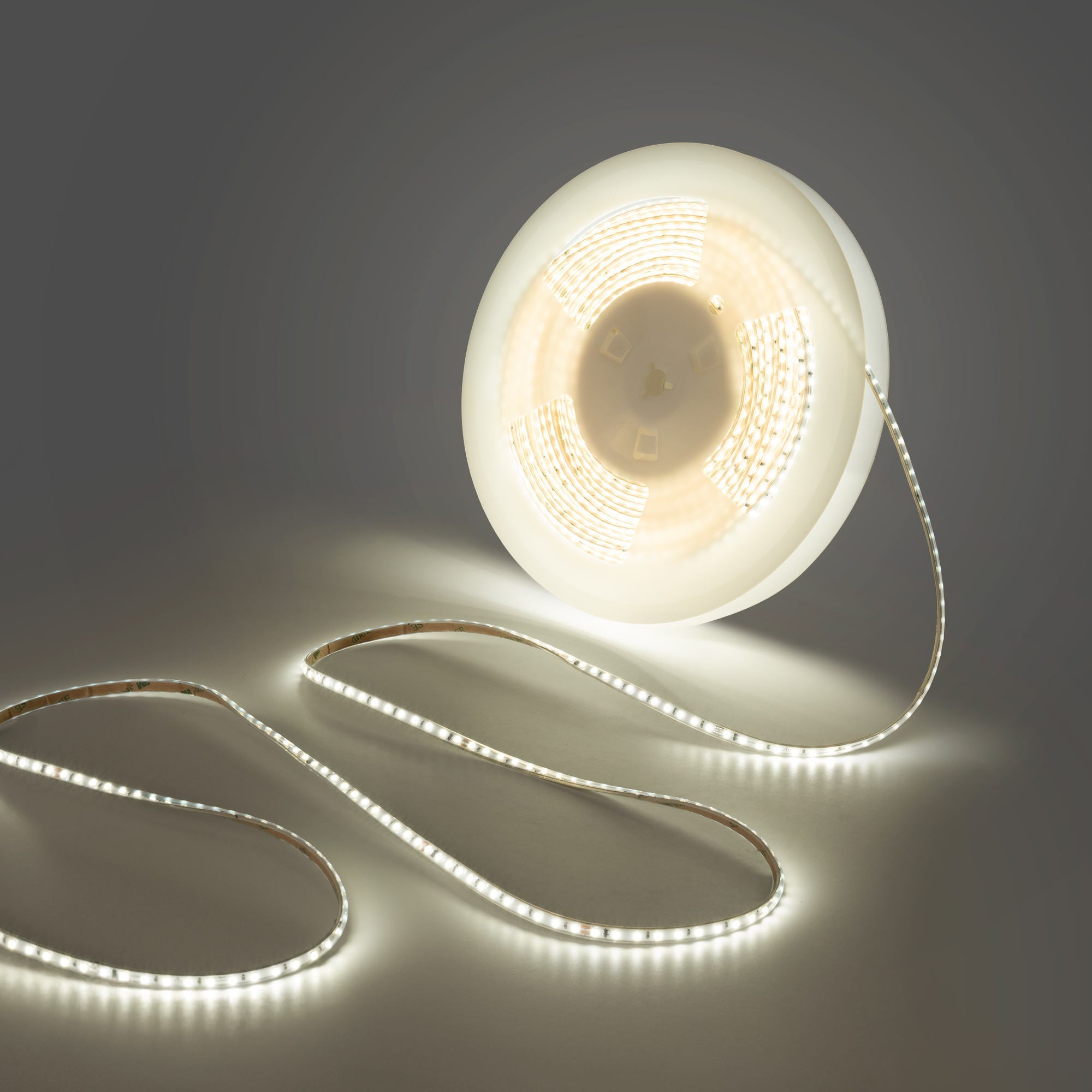 Tira LED 220V AC - Monocolor - 8W/m - 6.5mm - IP44 - 20 metros - 120ch/m