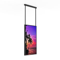 Display LCD FULL HD 55" para Escaparates con Soporte de techo - Alto Brillo 2500 NITS - Android