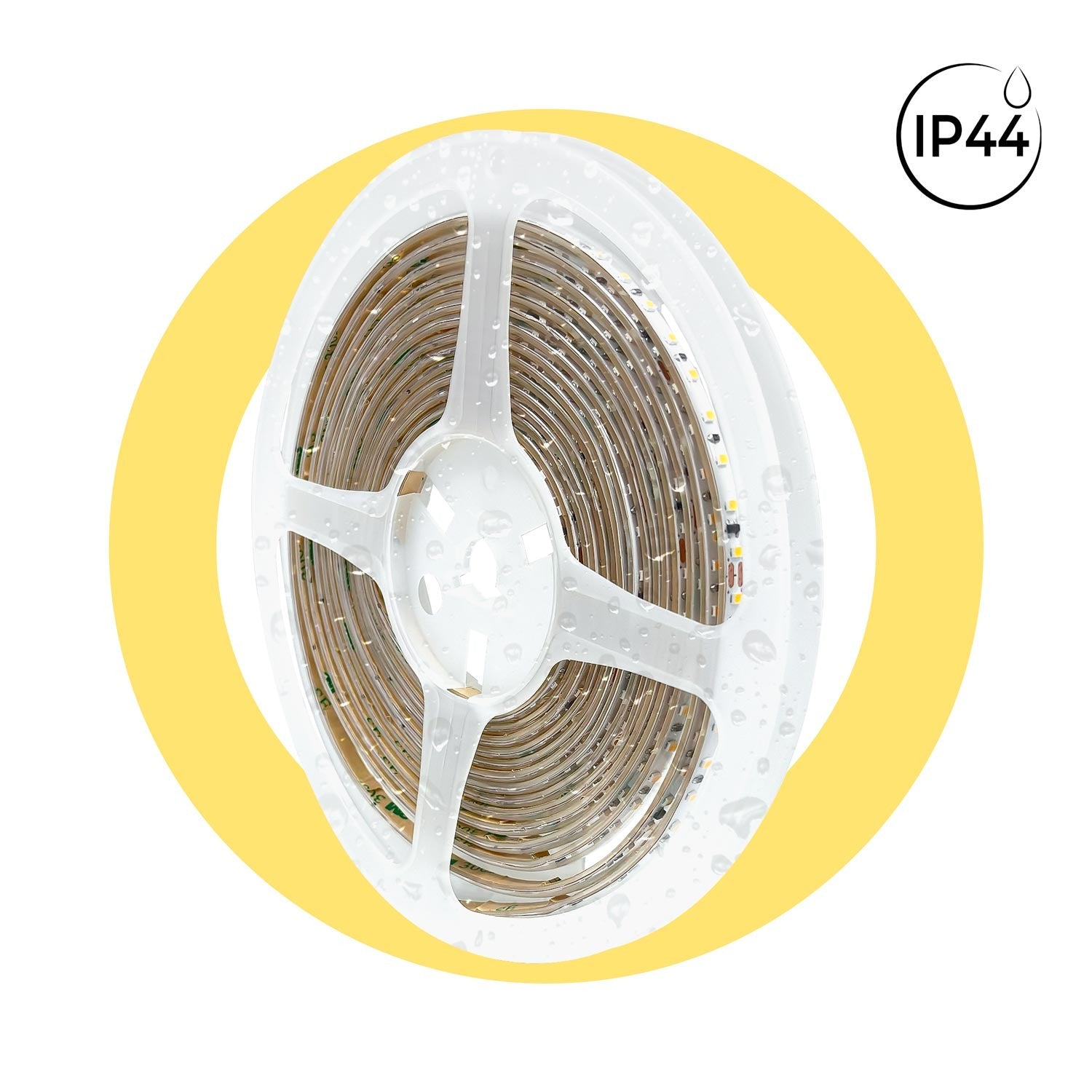 Tira LED 220V AC - Monocolor - 8W/m - 6.5mm - IP44 - 5 metros - 120ch/m