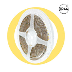 Tira LED 220V AC - Monocolor - 8W/m - 6.5mm - IP44 - 5 metros - 120ch/m