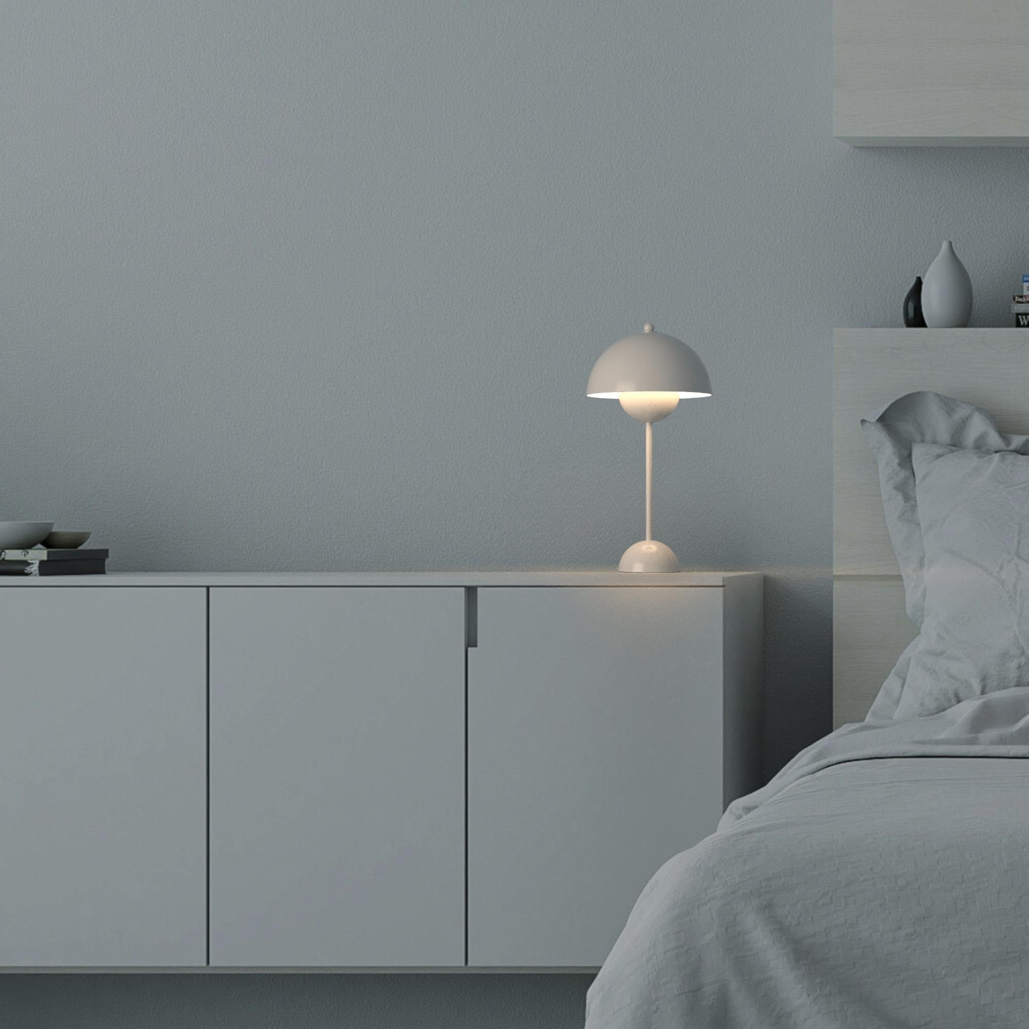 Lámpara de mesa diseño vintage "Floralis" - E27