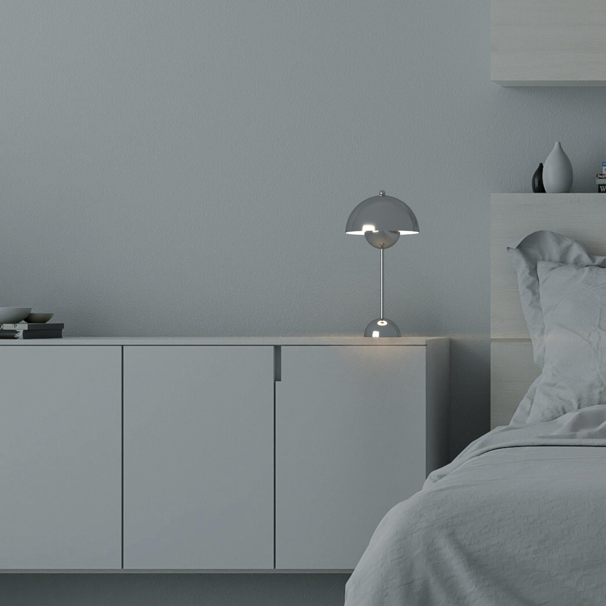 Lámpara de mesa diseño vintage "Floralis" - E27