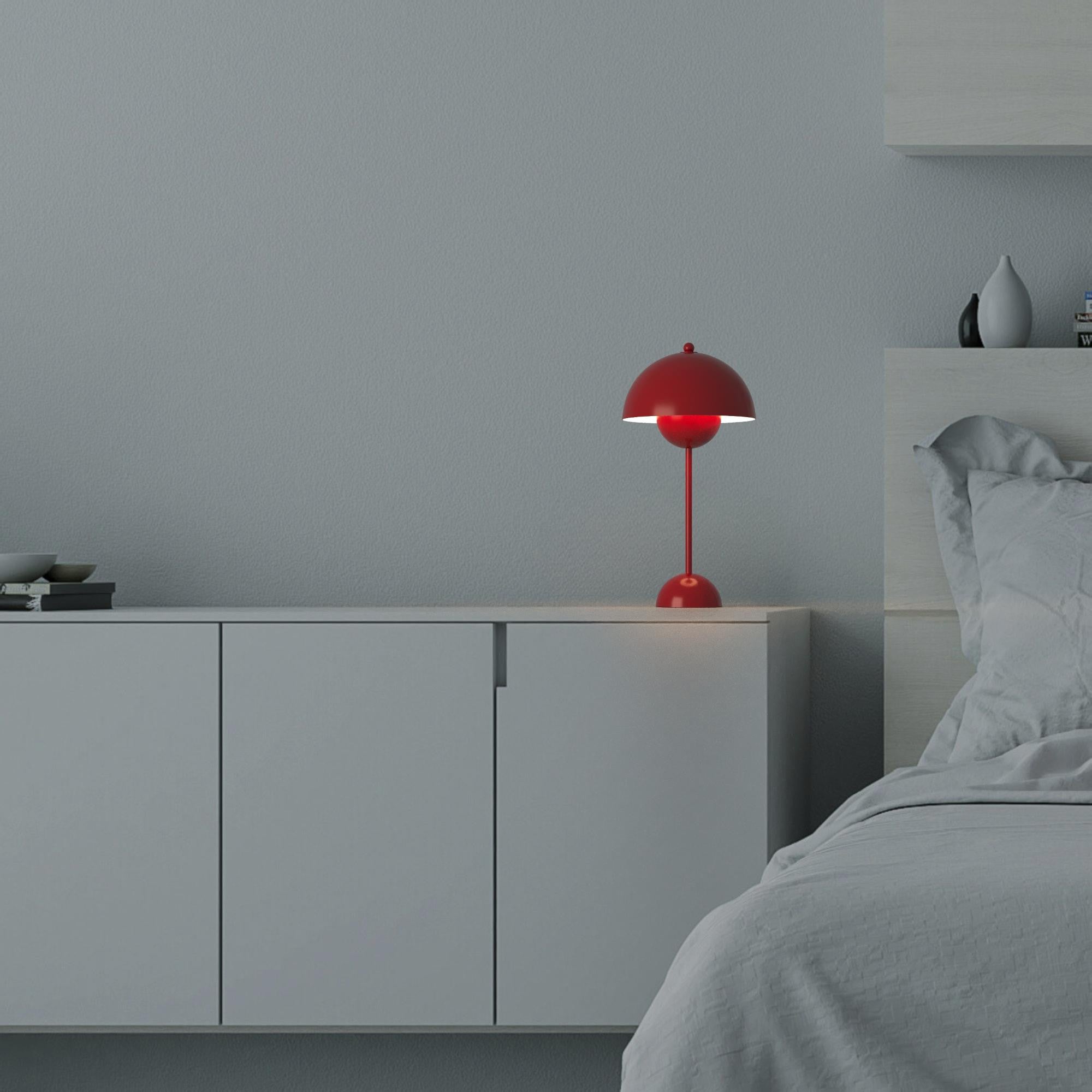 Lámpara de mesa diseño vintage "Floralis" - E27