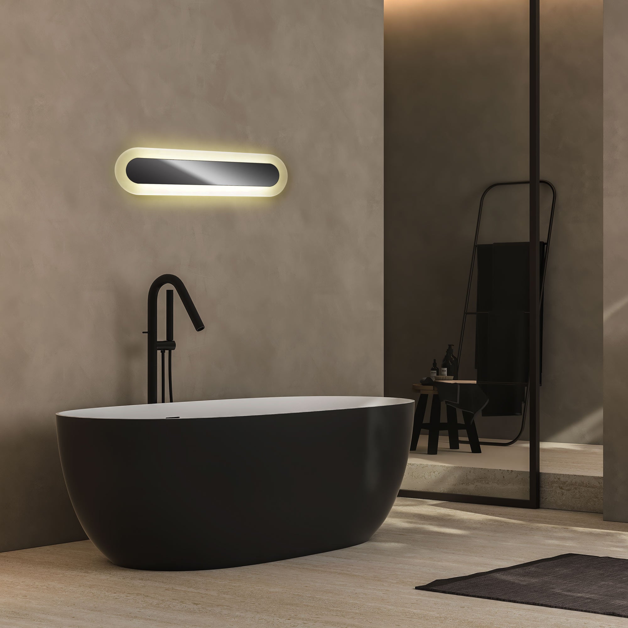 Aplique de pared para baño - 10W - 60 cm - 4000K