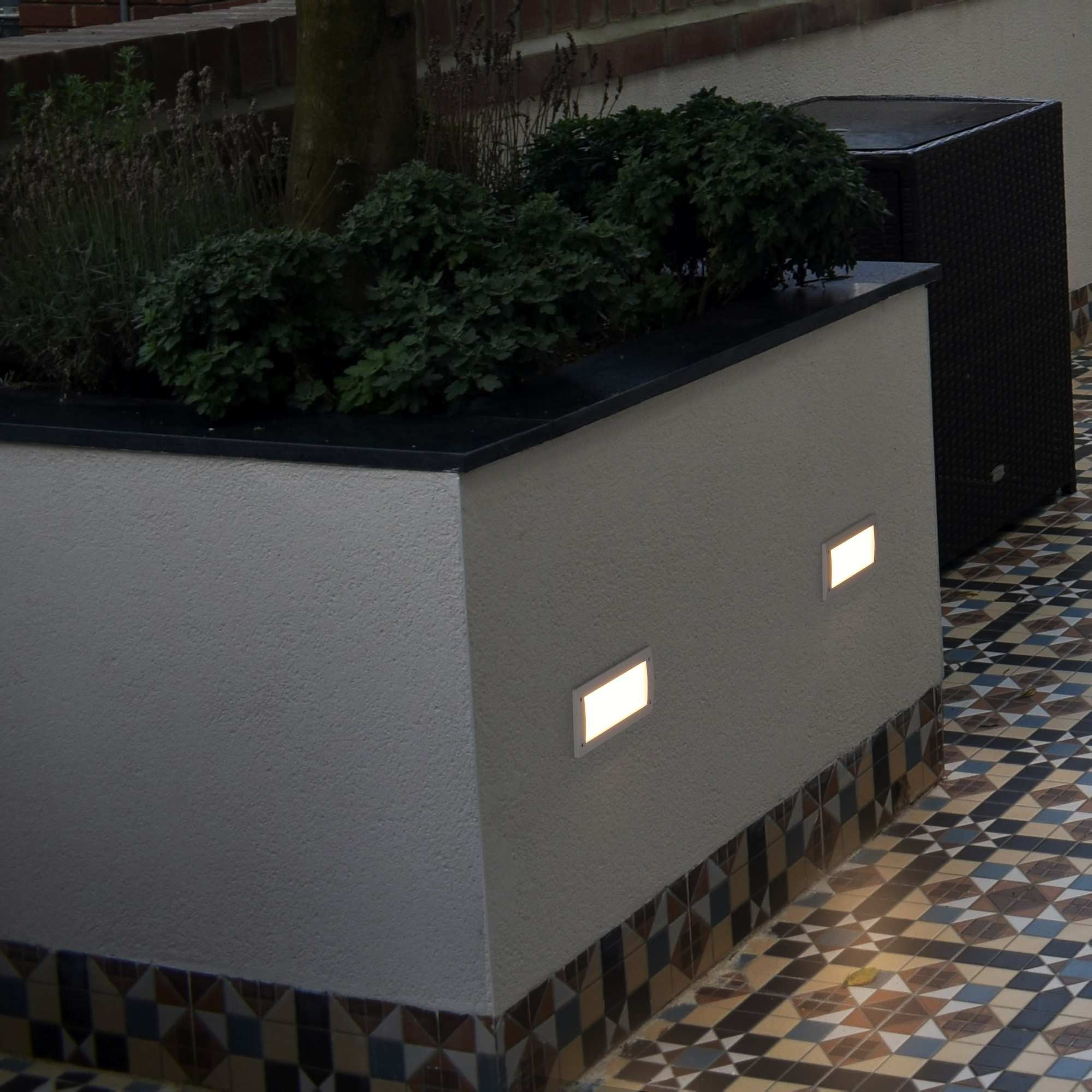 Baliza empotrable LED Fumagalli LETI 300 E27 6W